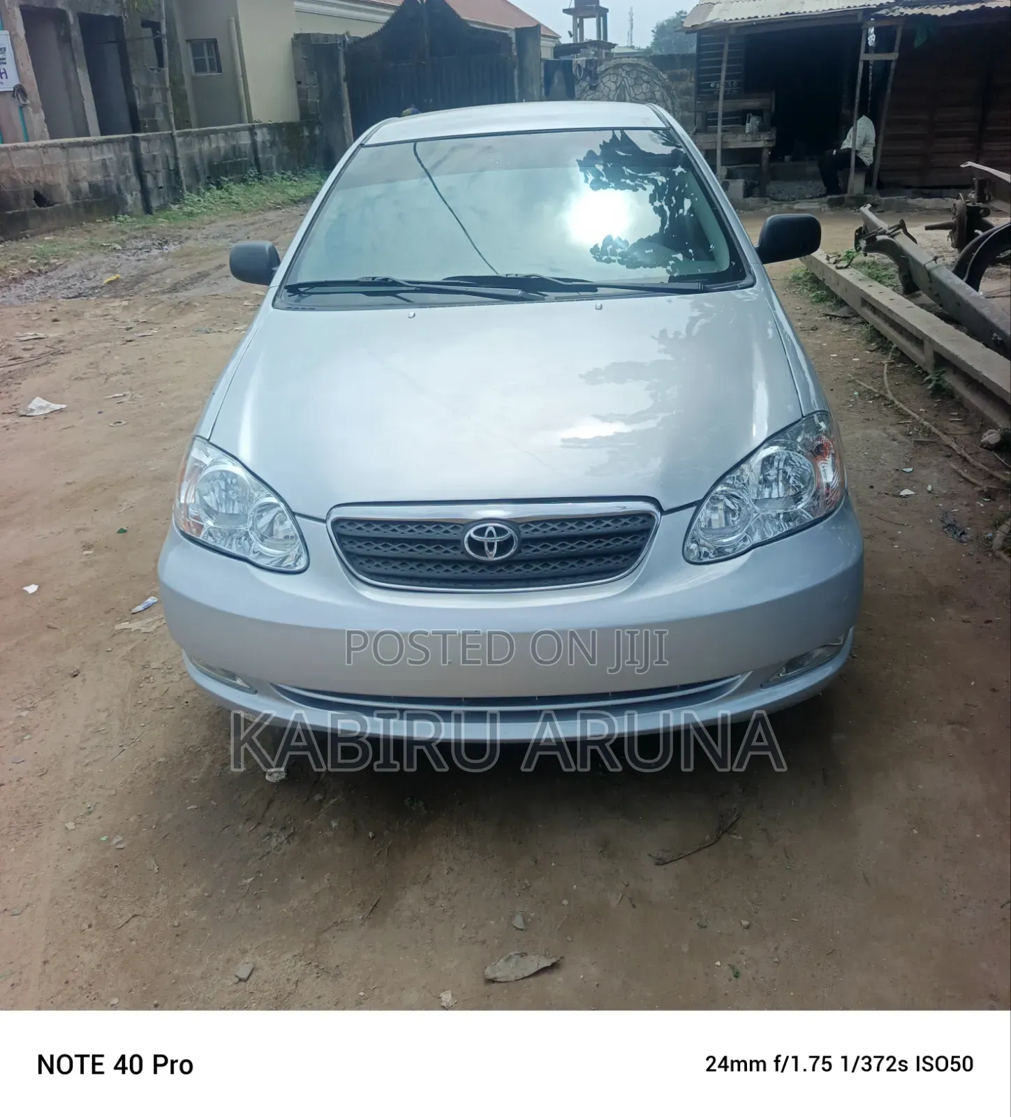 Toyota Corolla 2004 Silver