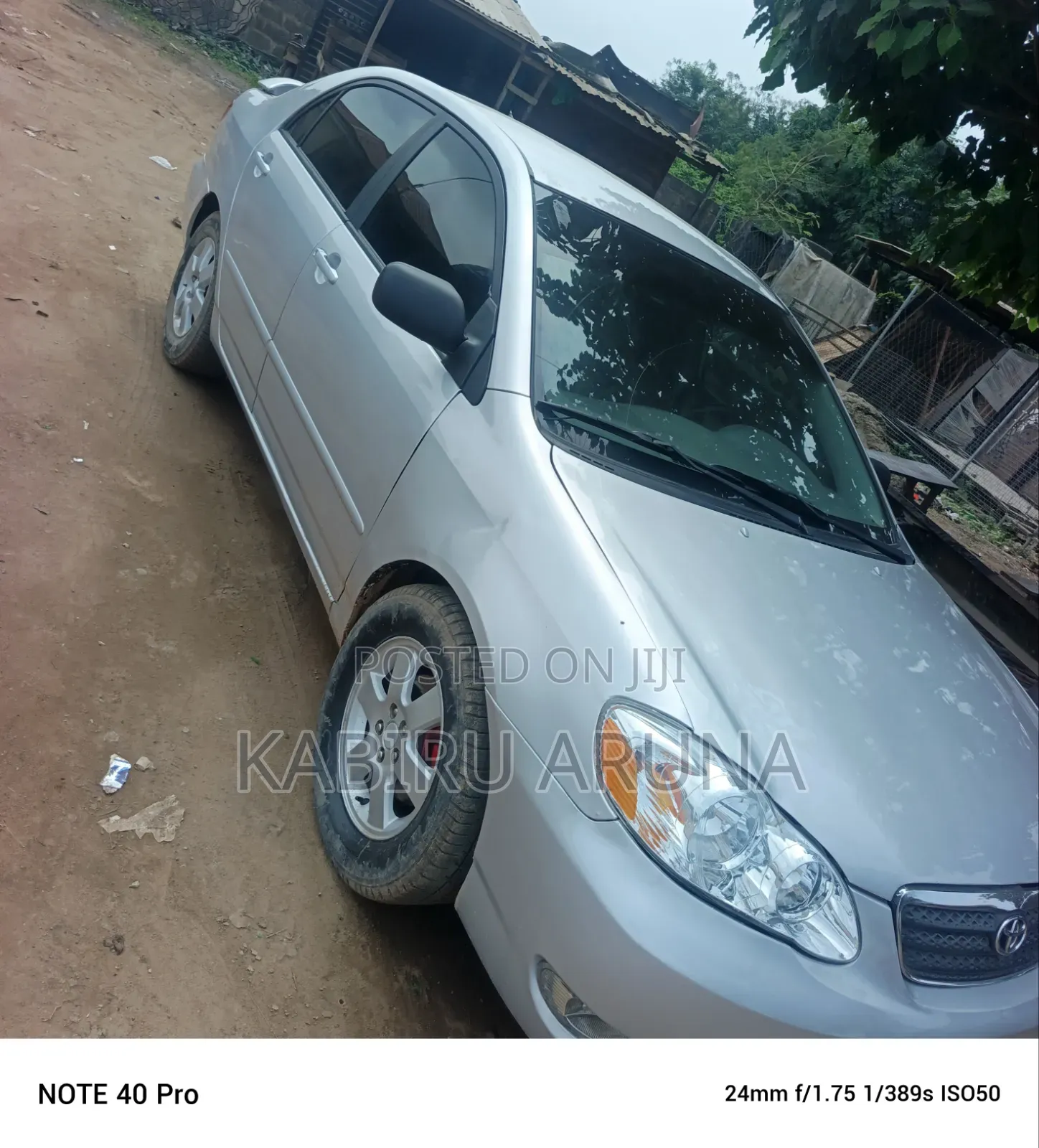 Toyota Corolla 2004 Silver