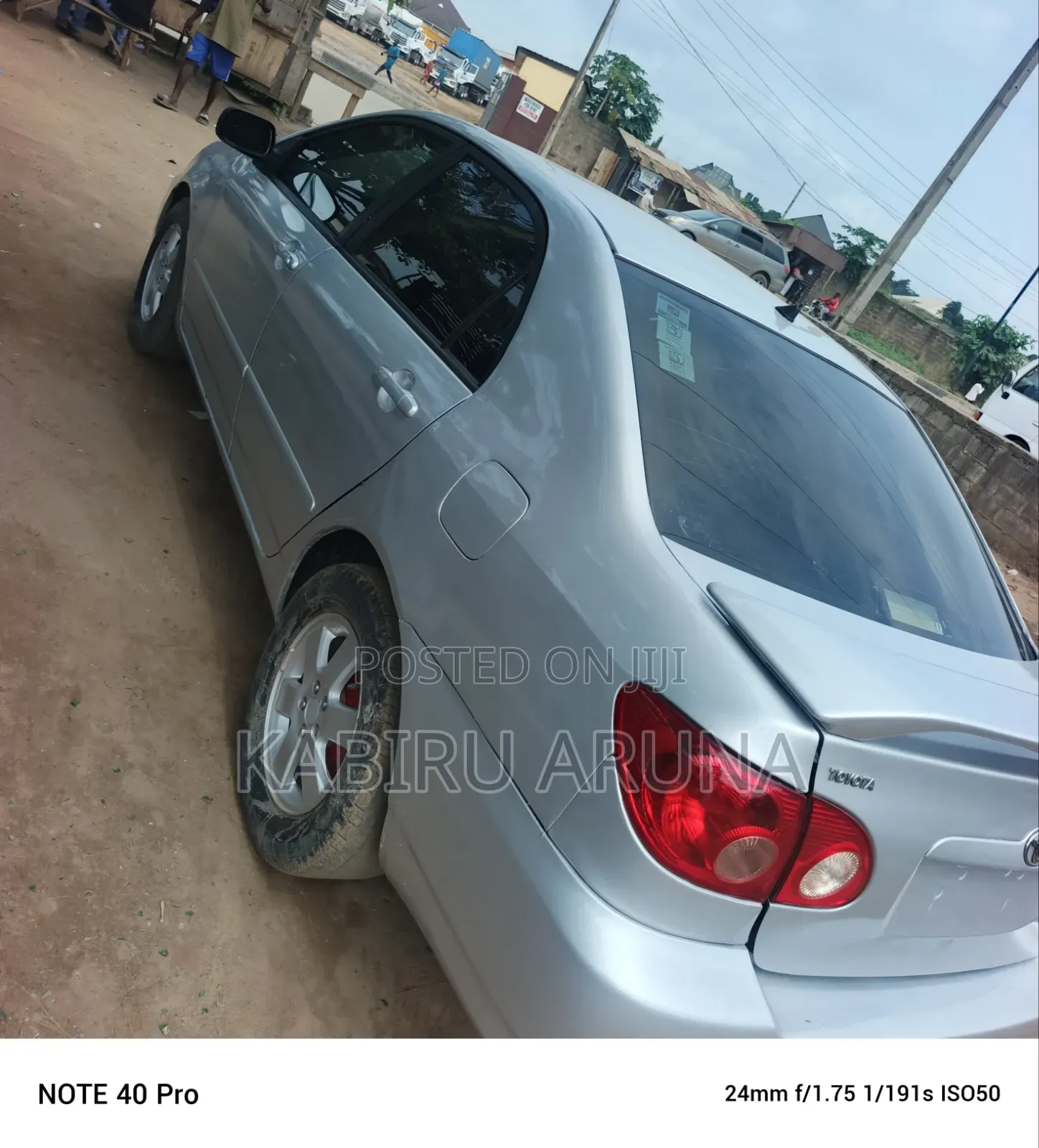 Toyota Corolla 2004 Silver