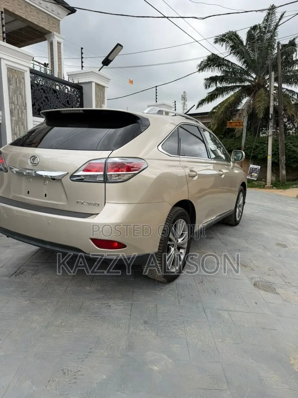 Lexus RX 350 AWD 2014 Gold