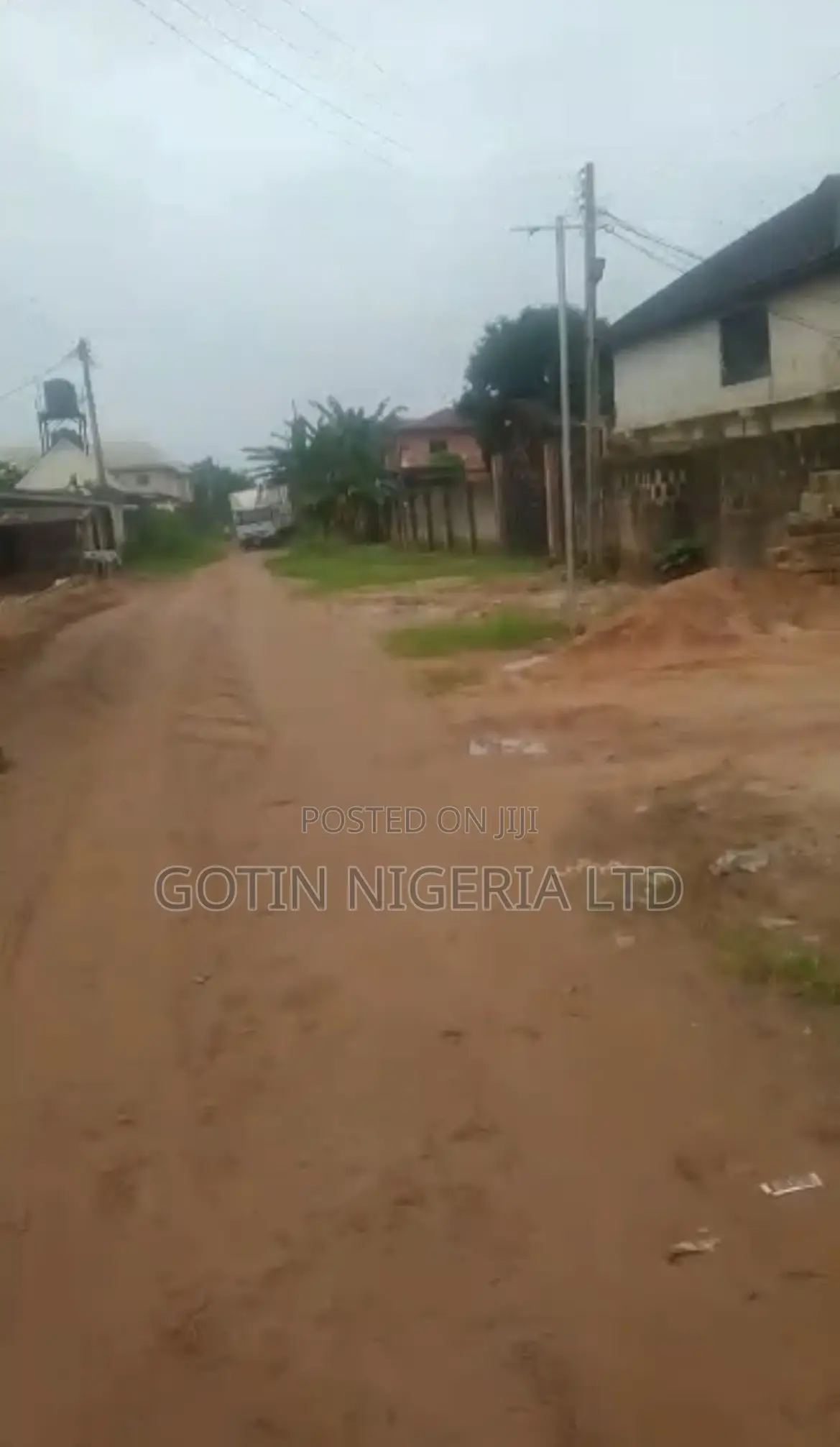 50×100ft Bare Land in Developed Area, Oko Cantral, GRA