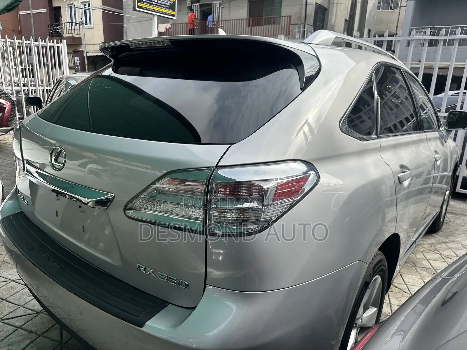 Lexus RX 350 2011 Silver