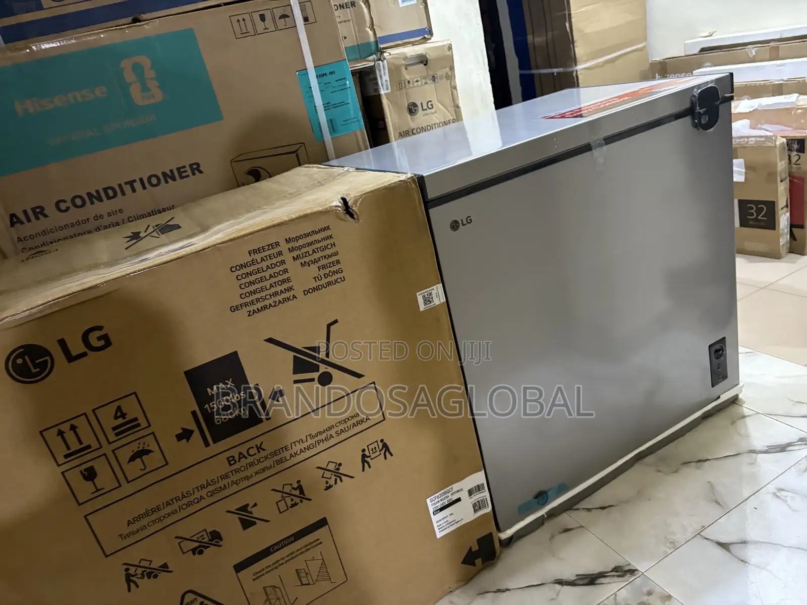 LG 194 Litres Chest Freezer – FRZ205BQCF Silver