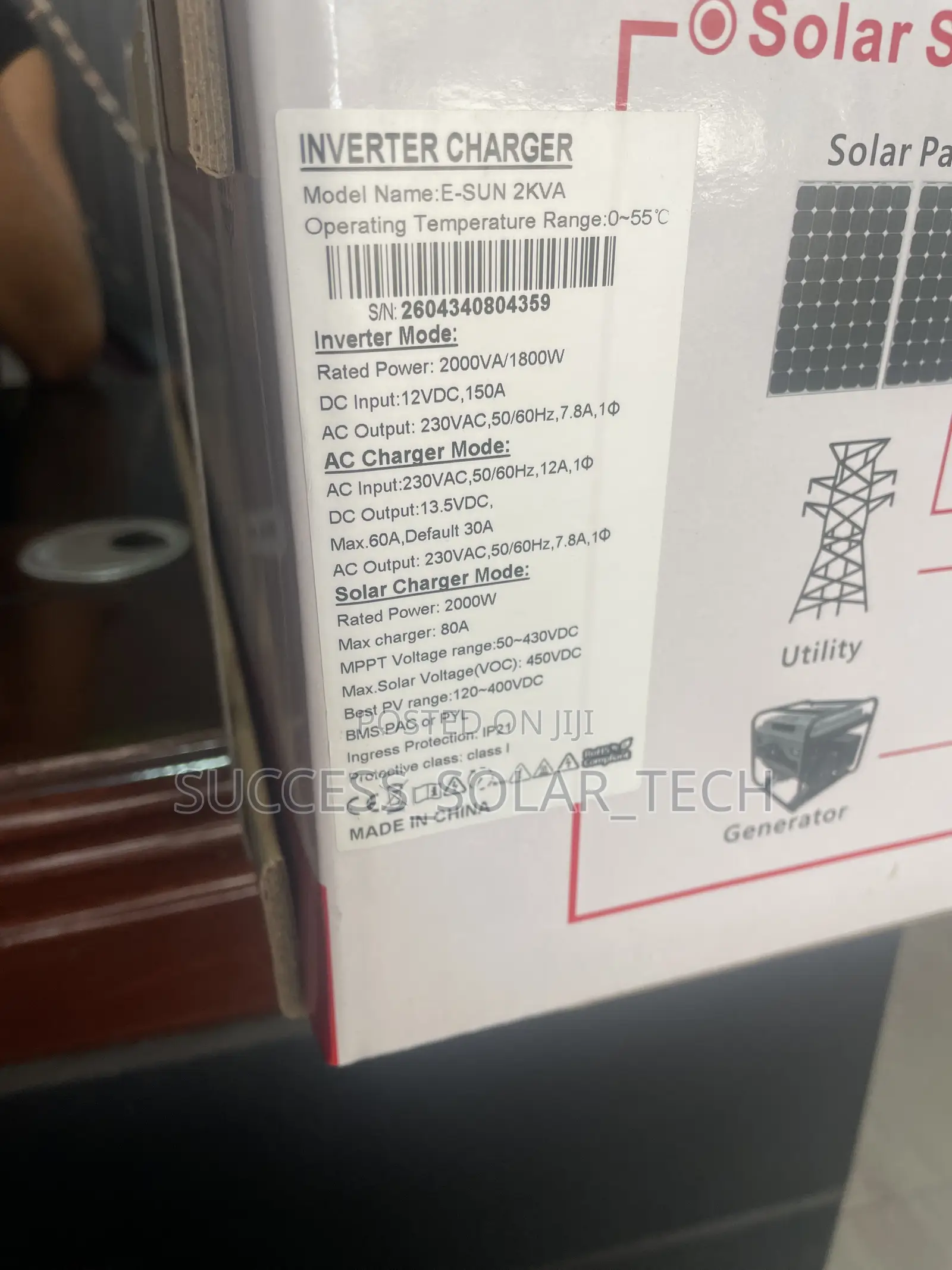 Sako 2kva Hybrid Inverter