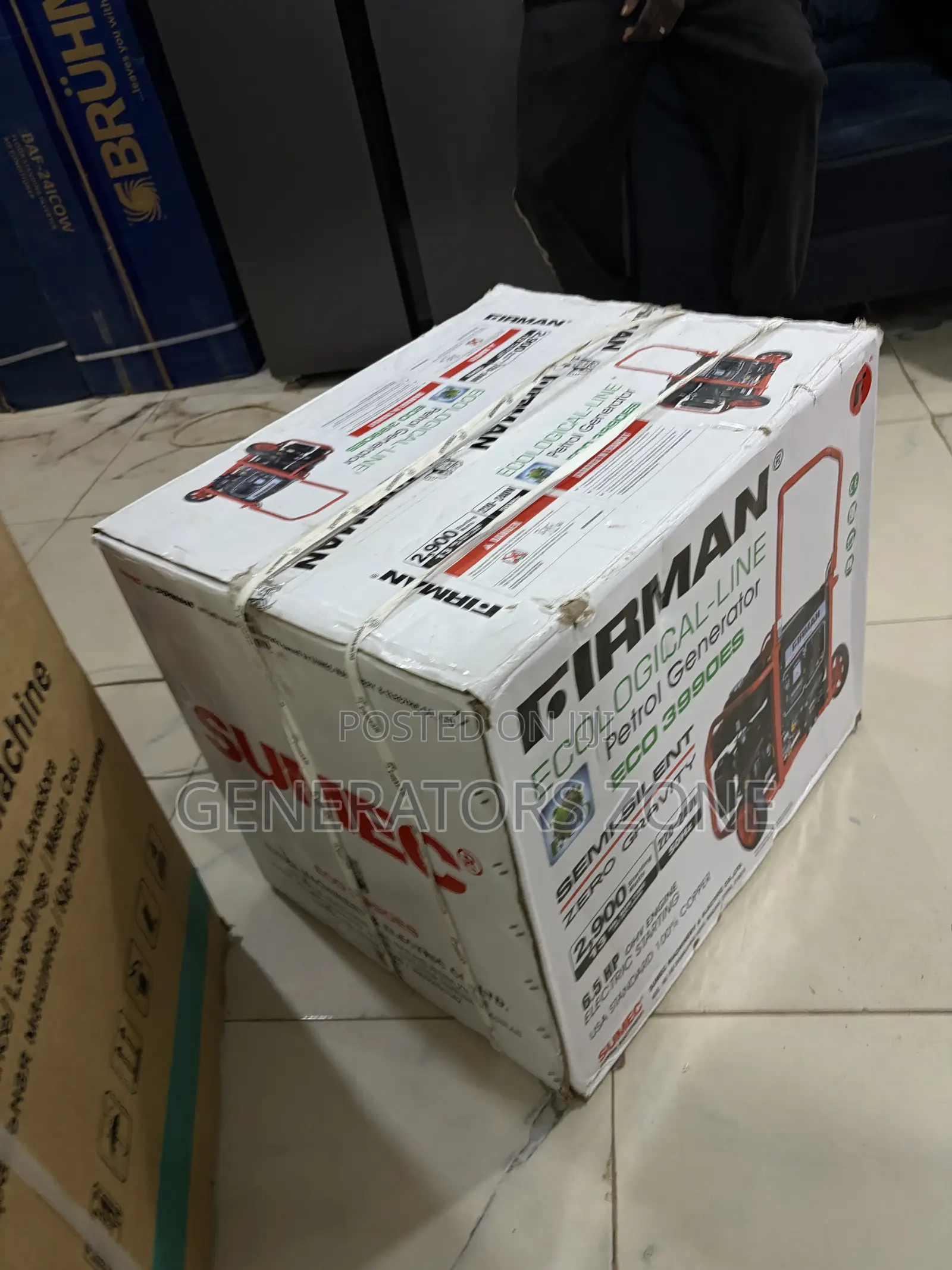 SUMEC Firman ECO3990ES 2.8KVA Petrol Generator for Essential Loads
