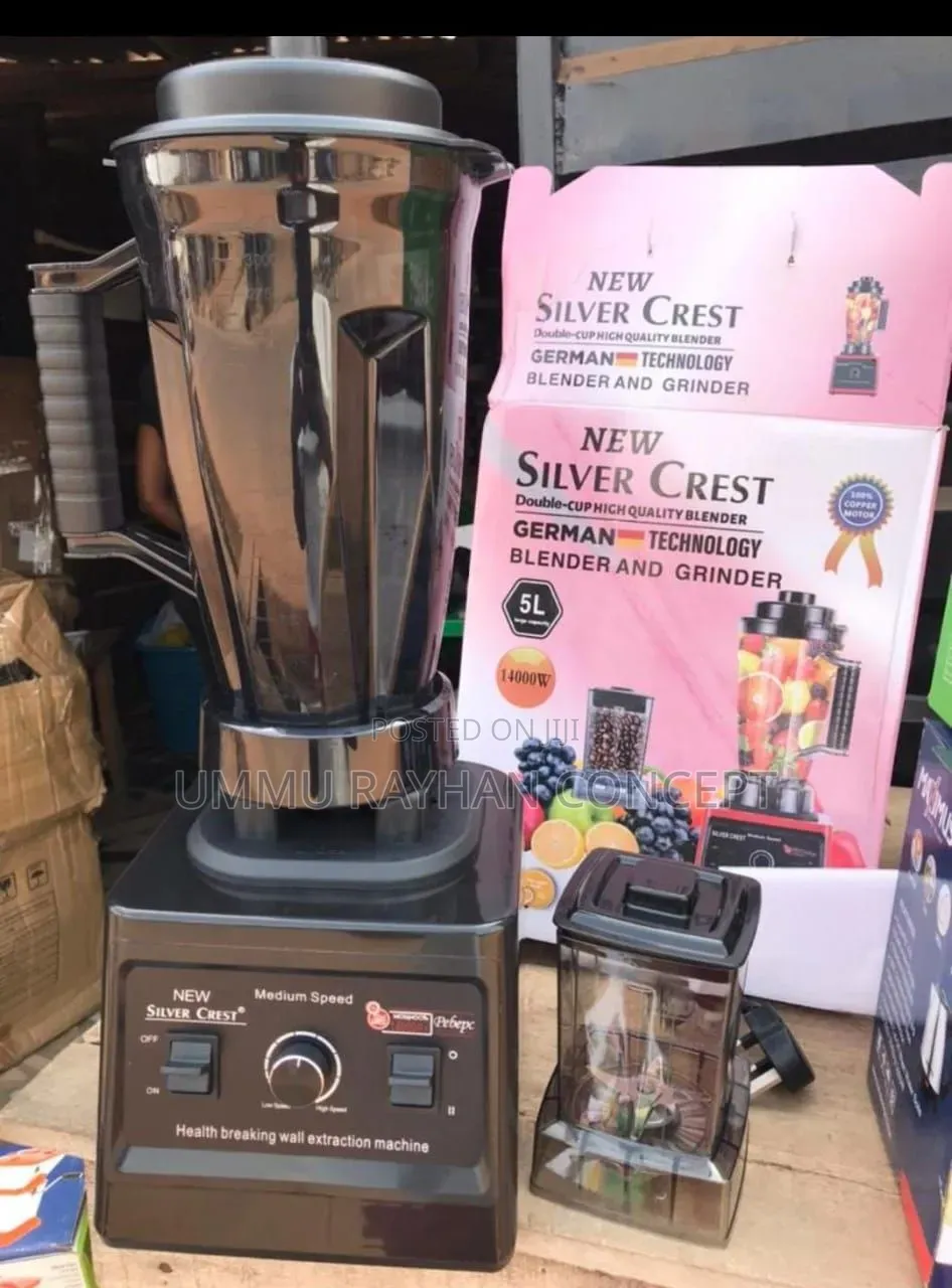 Silver Crest SC-9880 Heavy Duty Commercial Power Blender & Grinder