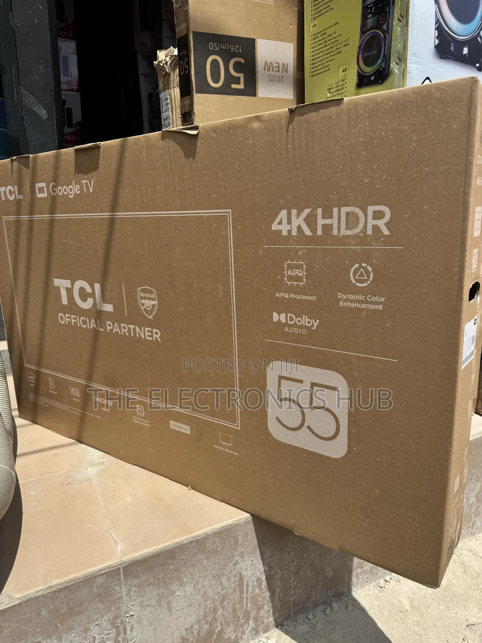 TCL 55 Inches Google Android 4K Smart TV | 55P6K