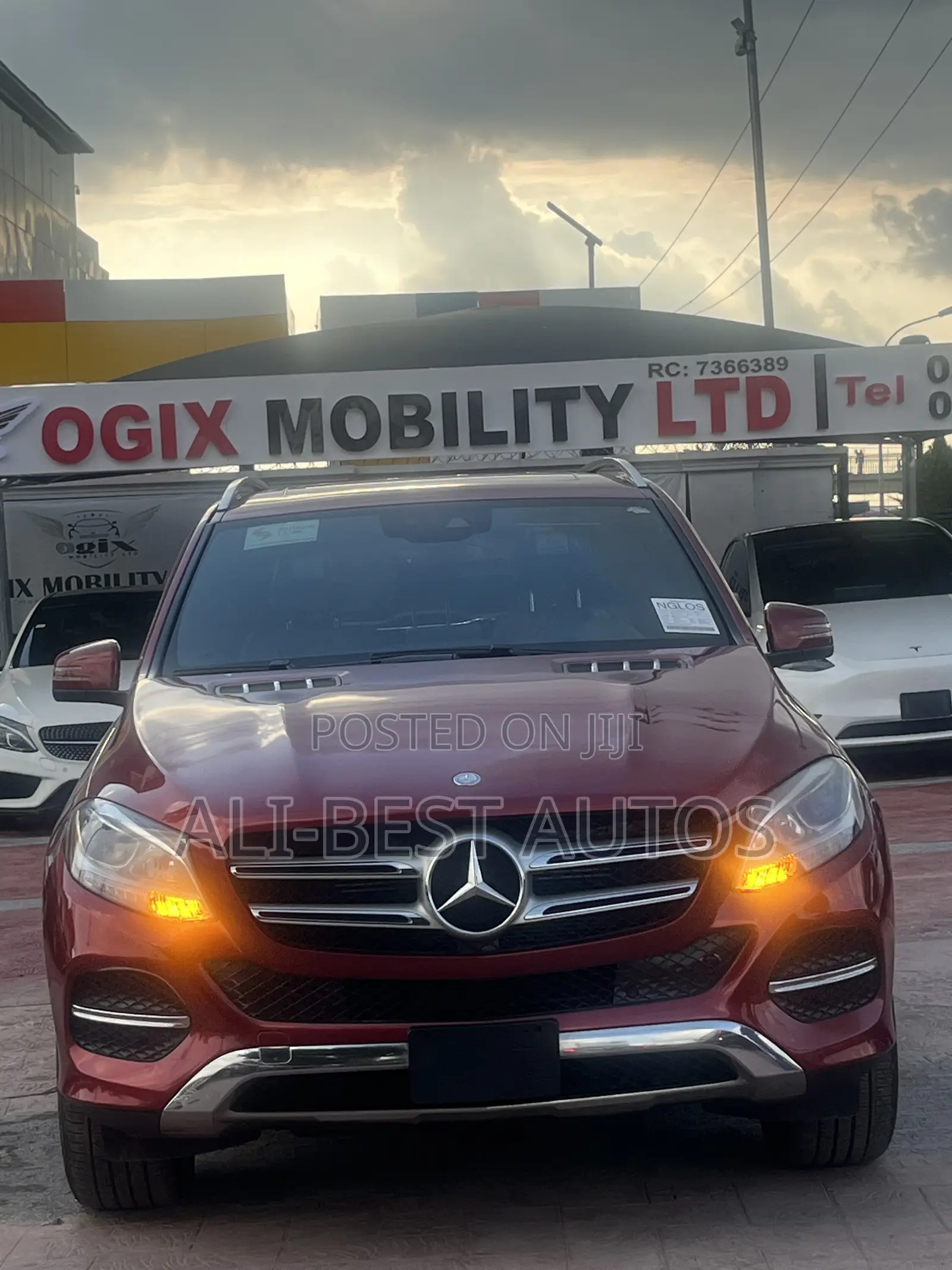 Mercedes-Benz GLE-Class 2016 Red