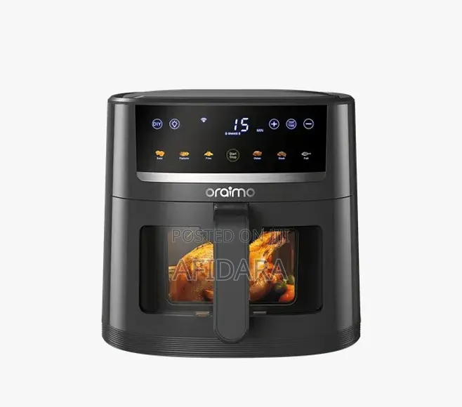 Oraimo NutriFry S1 Ultra 1500W 6L Air Fryer – Full Touchscreen
