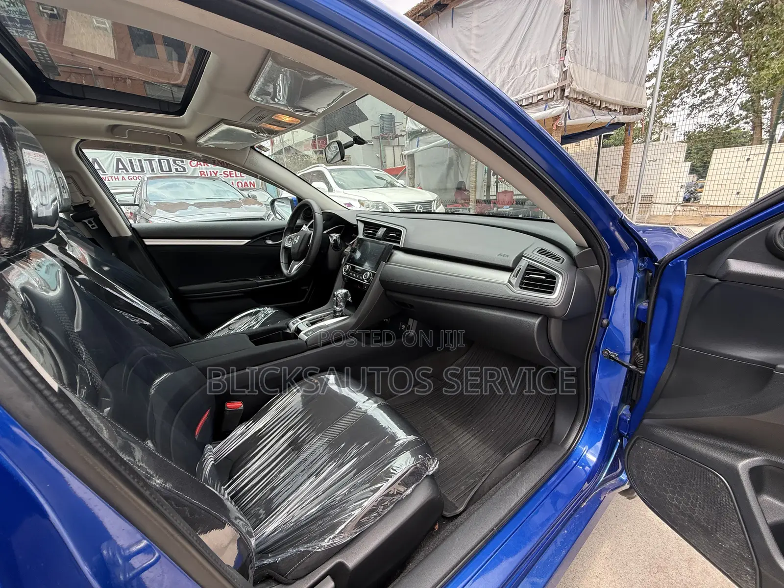 Honda Civic EX-L 4dr Sedan (1.5L 4cyl) 2016 Blue