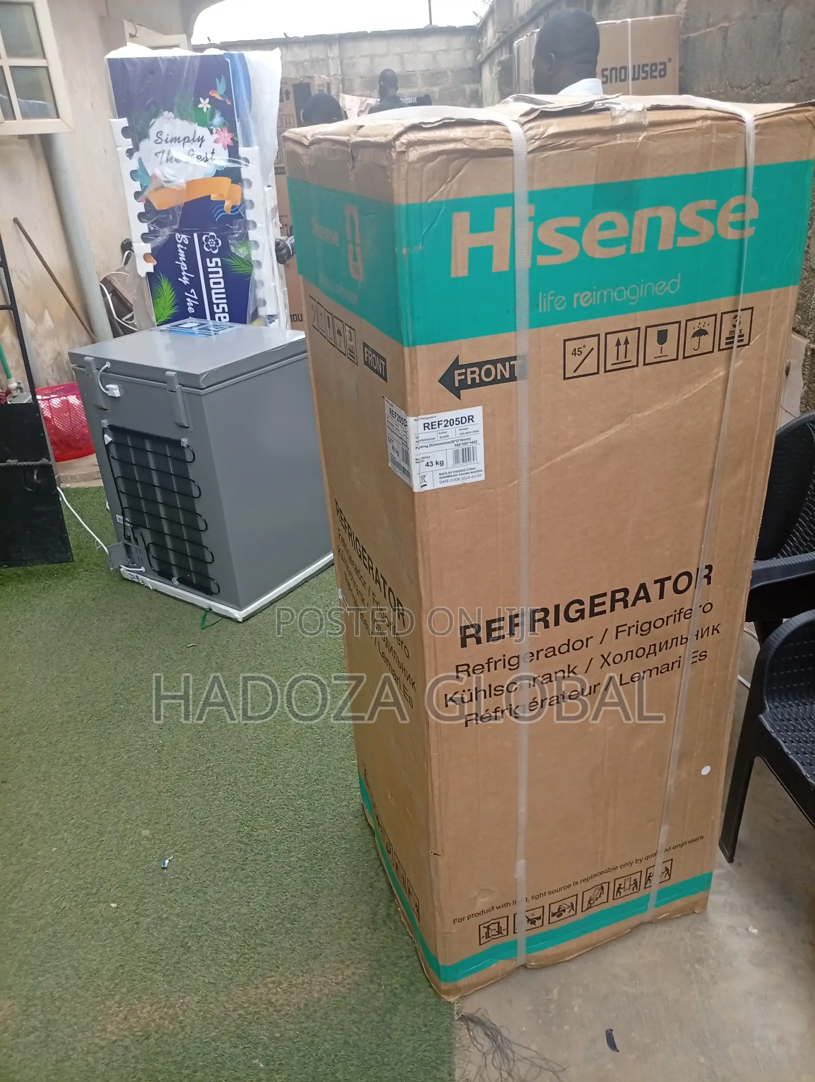 Hisense Double Door Refrigerator With Spacious Storage