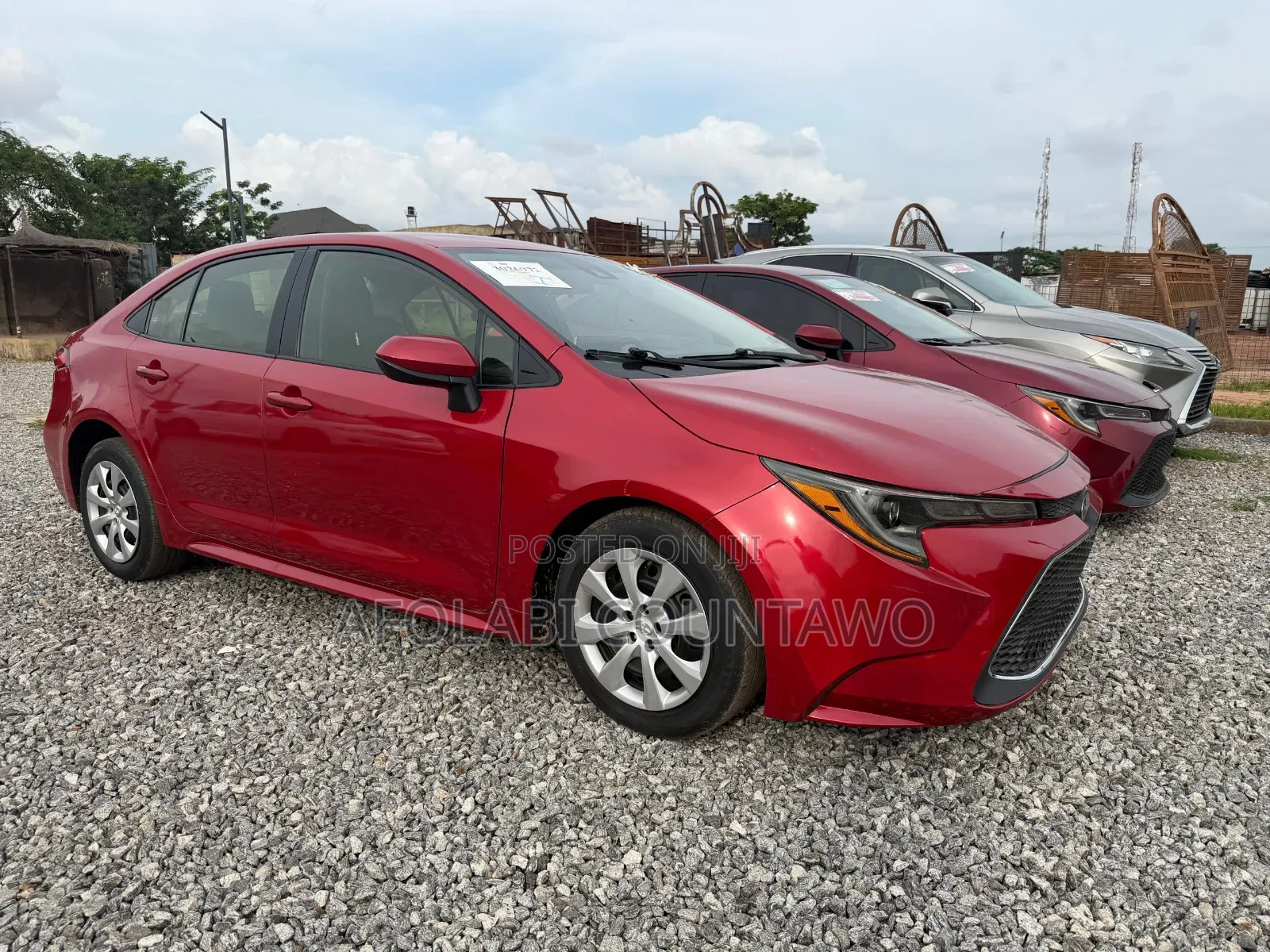 Toyota Corolla LE 2021 Red