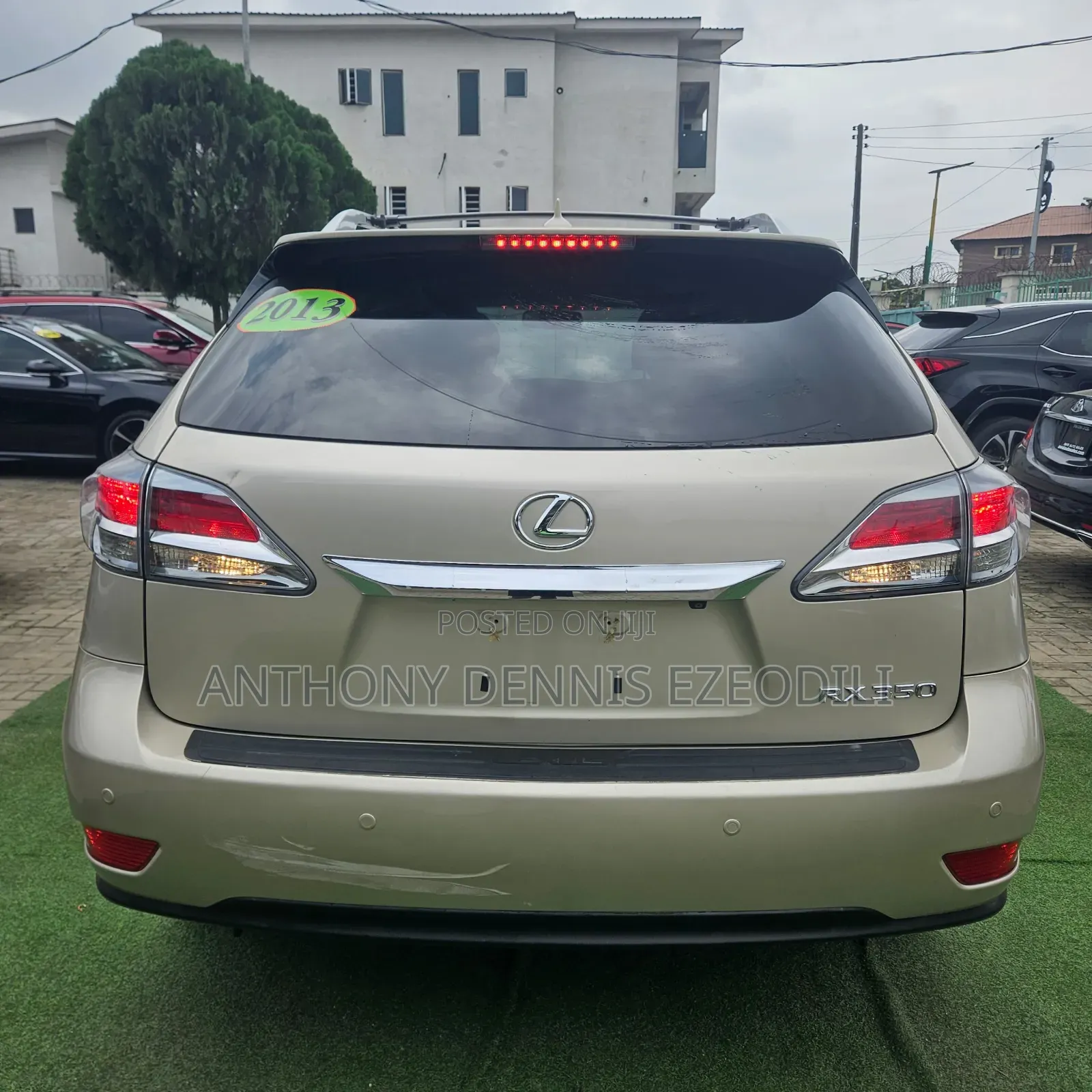 Lexus RX 350 AWD 2013 Gold