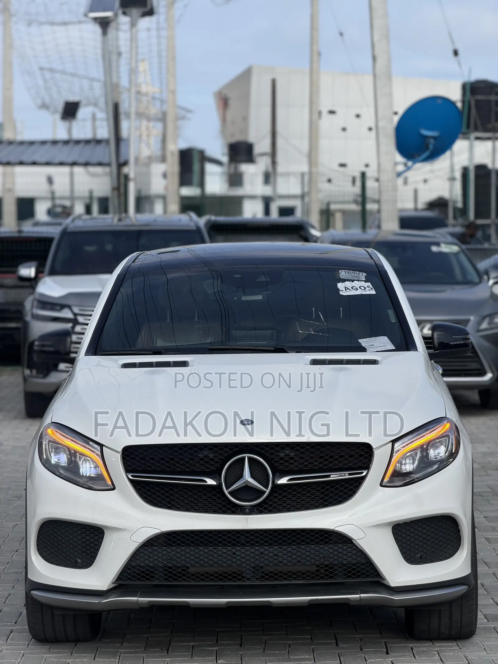 Mercedes-Benz GLE-Class AMG GLE 43 4MATIC 2017 White
