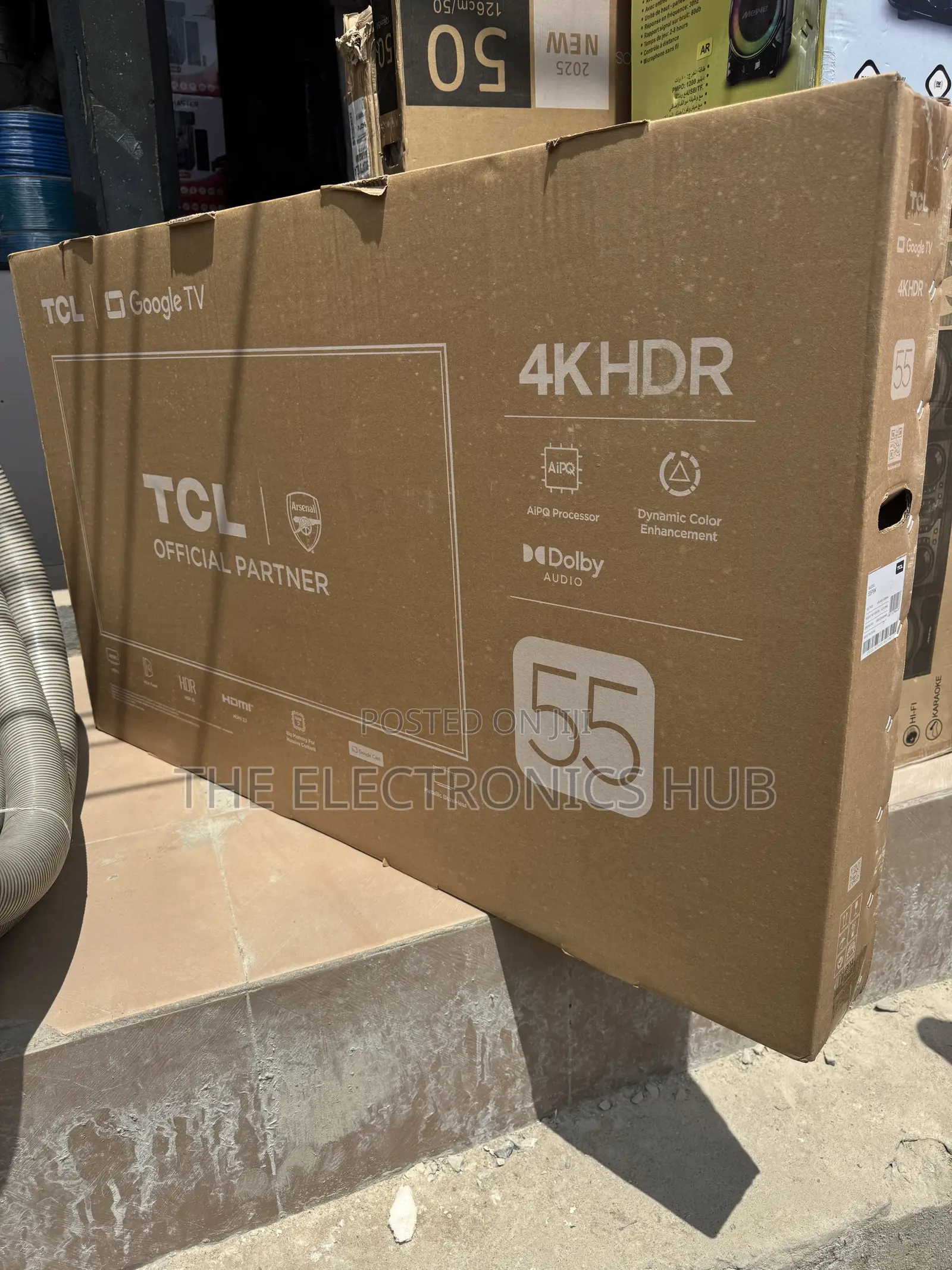 TCL 55 Inches Google Android 4K Smart TV | 55P6K