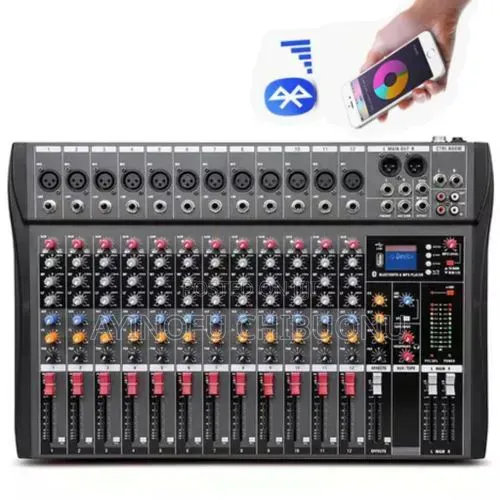 Yamaha 12 Channel Mixer With Bluetooth,.