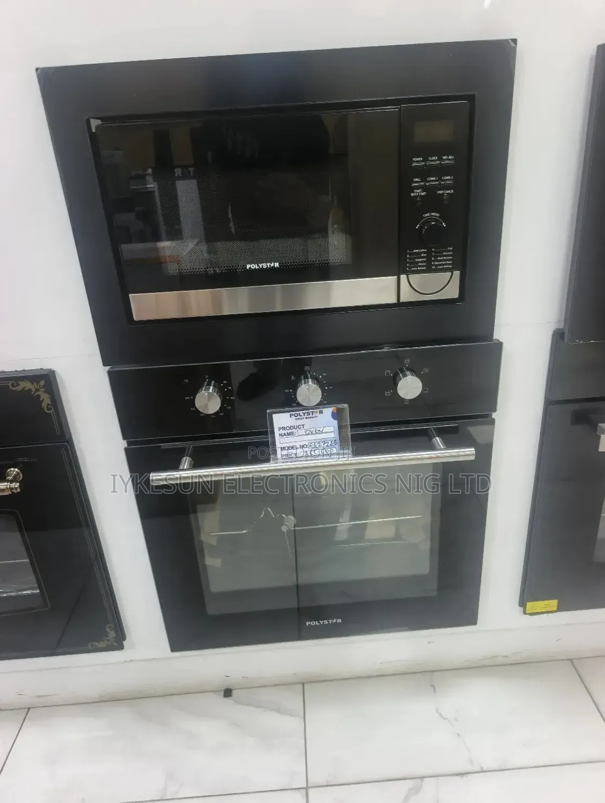 Original Polystar  Built-in  Luxury Gas & Electric Oven & Microwave