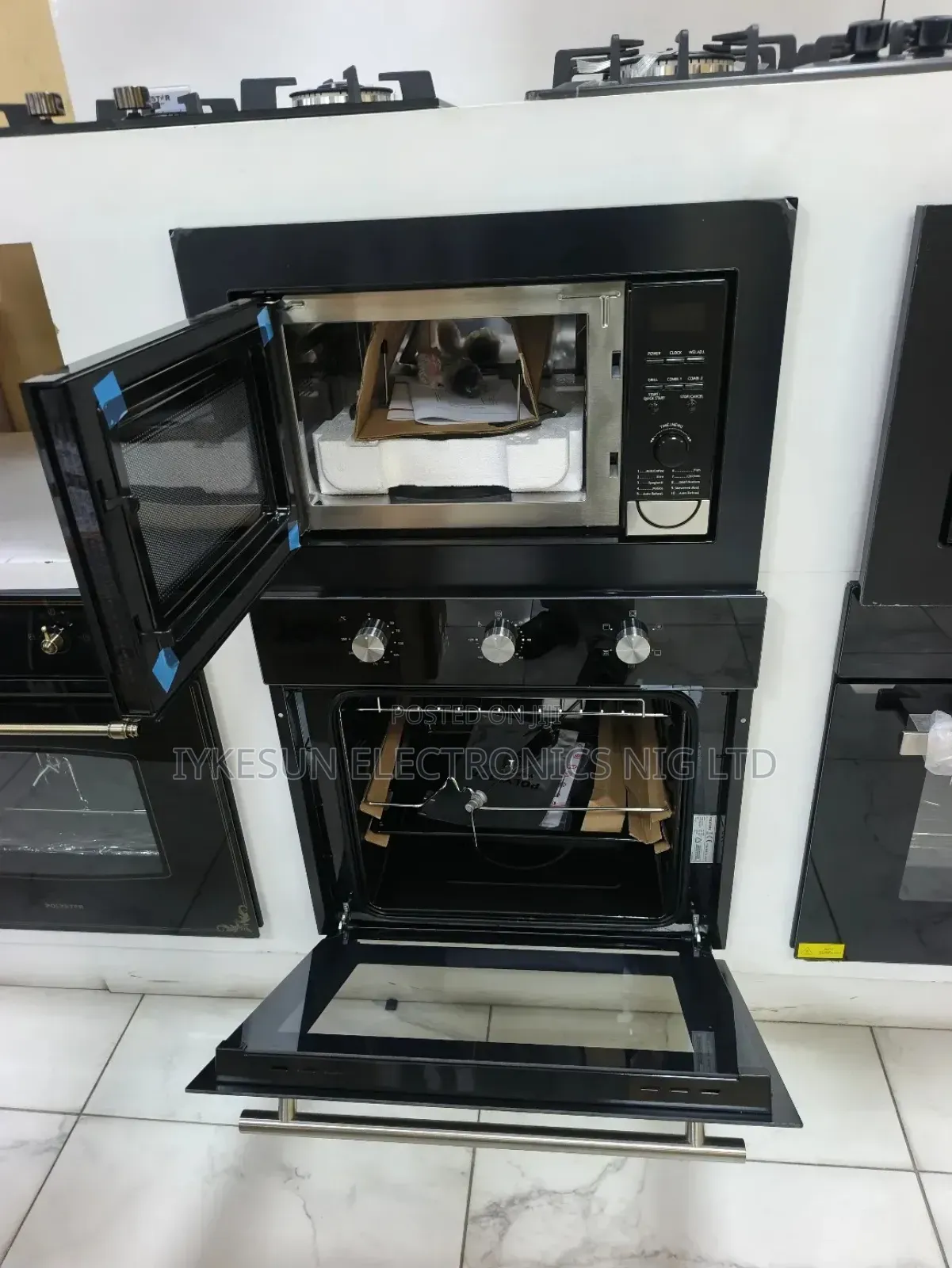 Original Polystar  Built-in  Luxury Gas & Electric Oven & Microwave