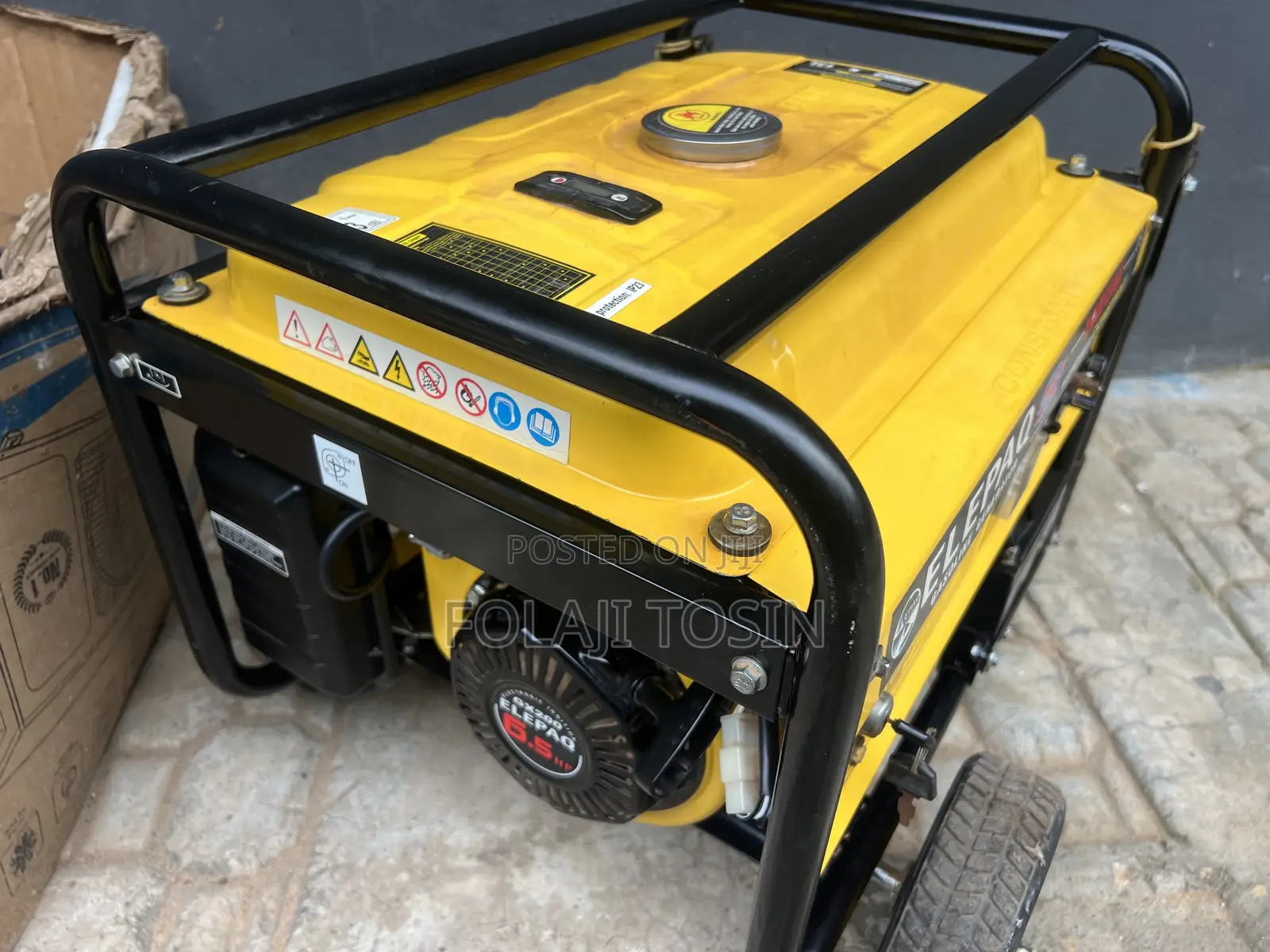 Elepaq 4.5kva Generator Kick and Start Working Fine