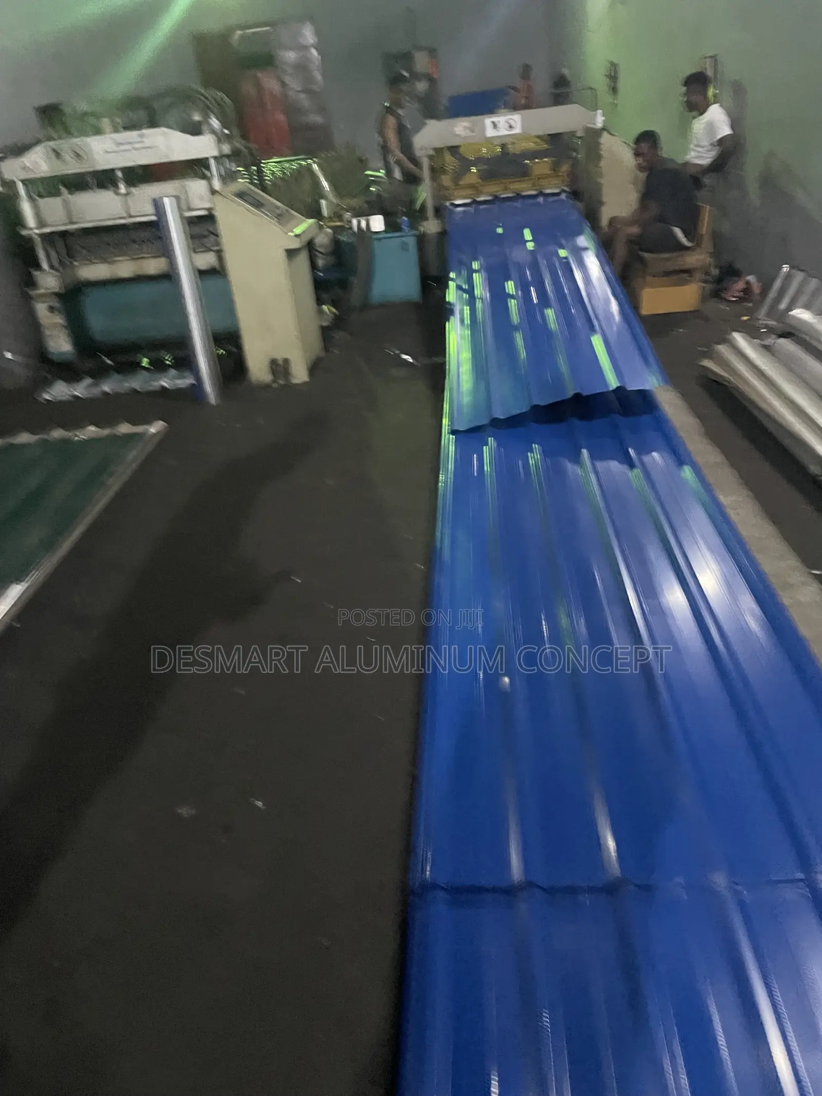 Blue Roofing Sheet 0.58Strength in Every Sheet. Beauty in Every Finish