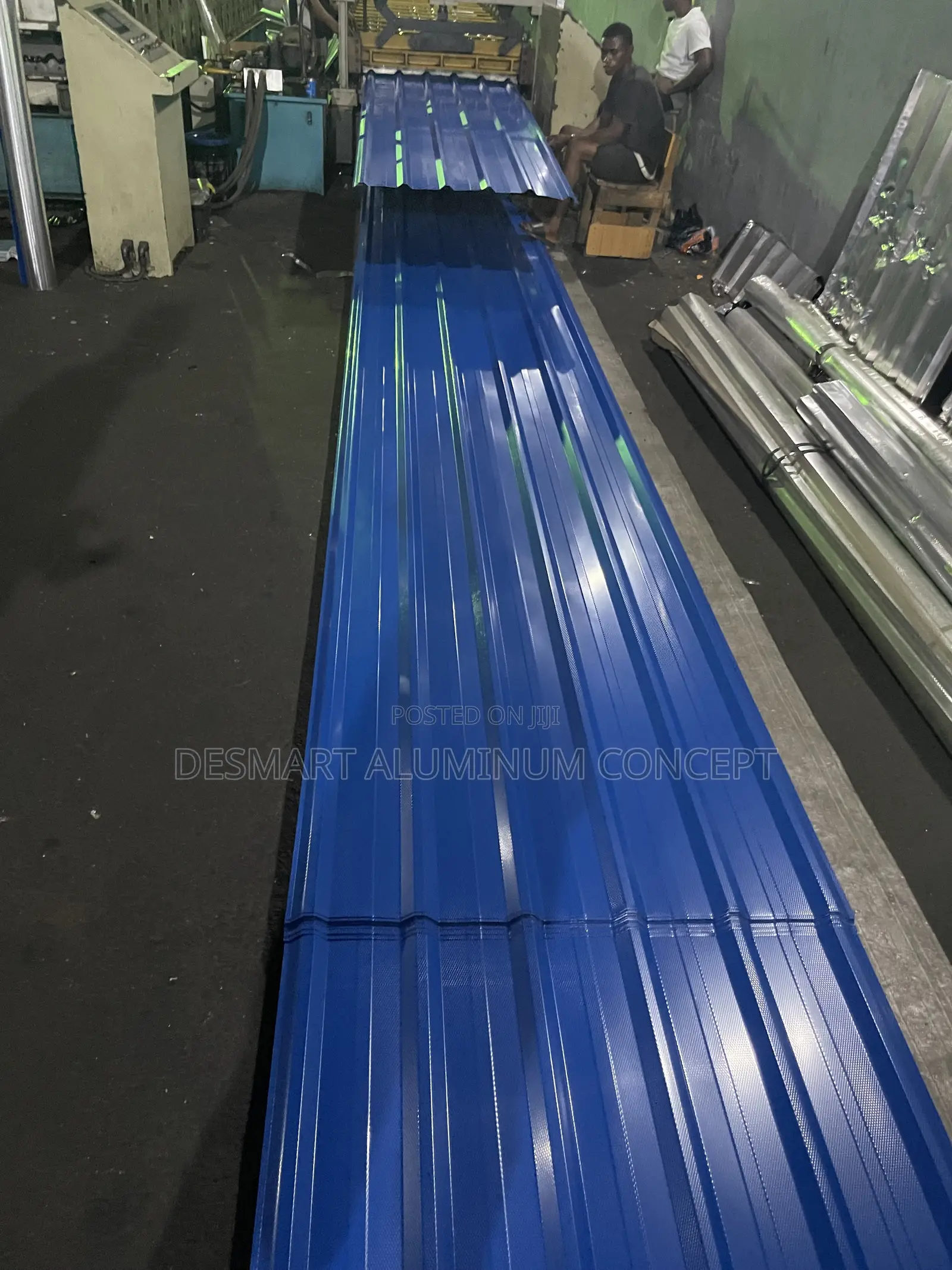 Blue Roofing Sheet 0.58Strength in Every Sheet. Beauty in Every Finish