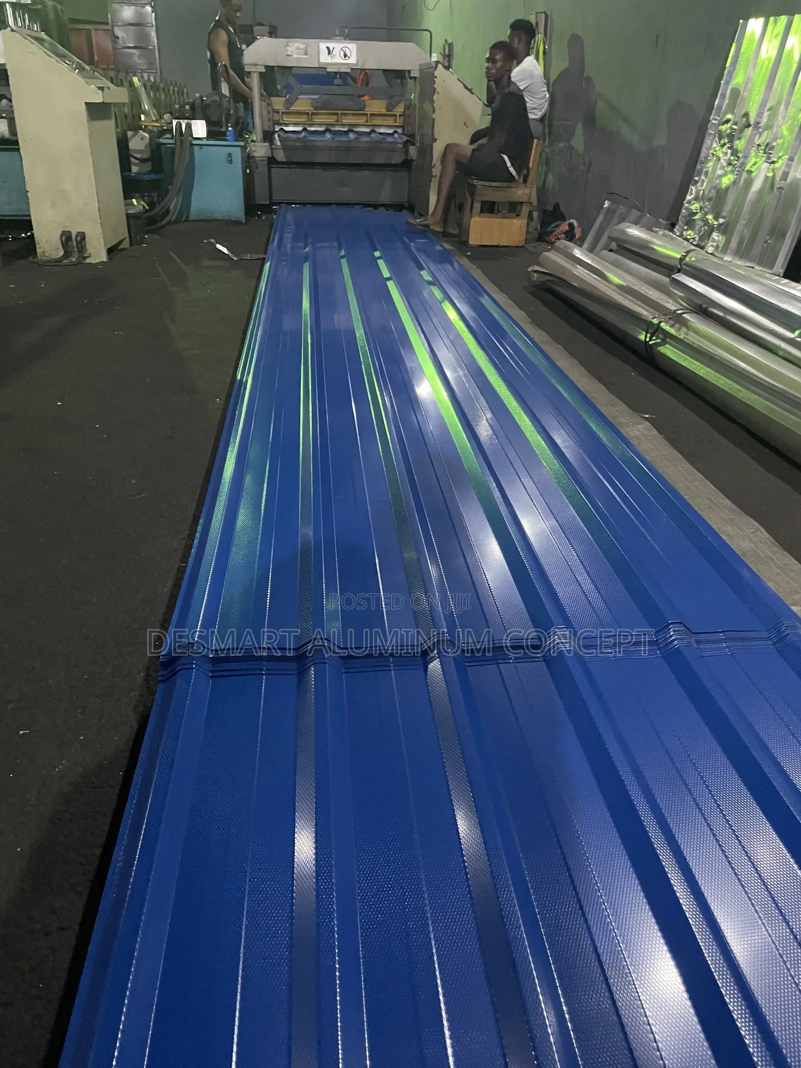 Blue Roofing Sheet 0.58Strength in Every Sheet. Beauty in Every Finish