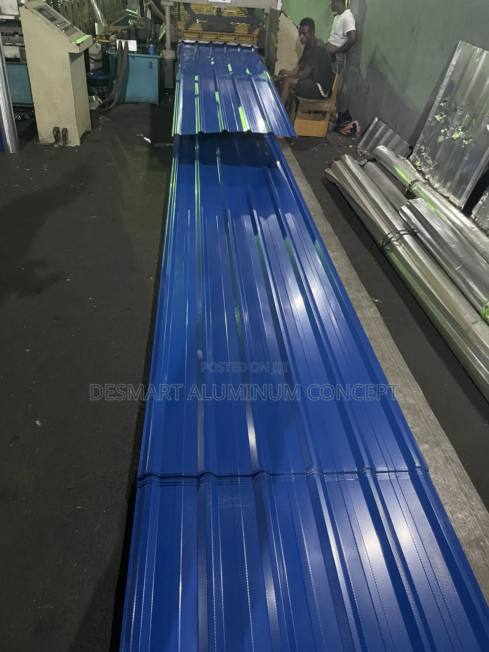 Blue Roofing Sheet 0.58Strength in Every Sheet. Beauty in Every Finish