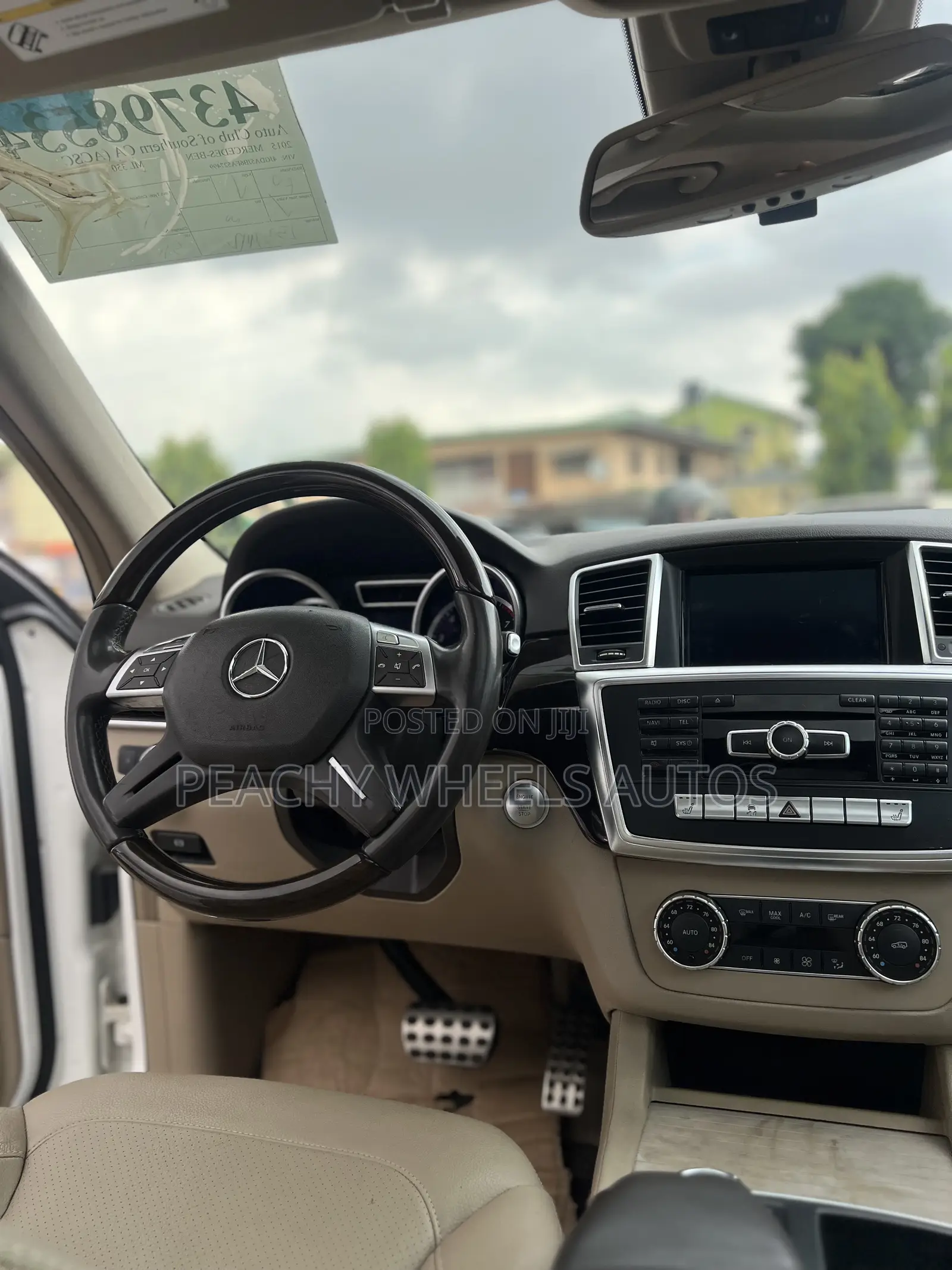 Mercedes-Benz M Class 2015 White