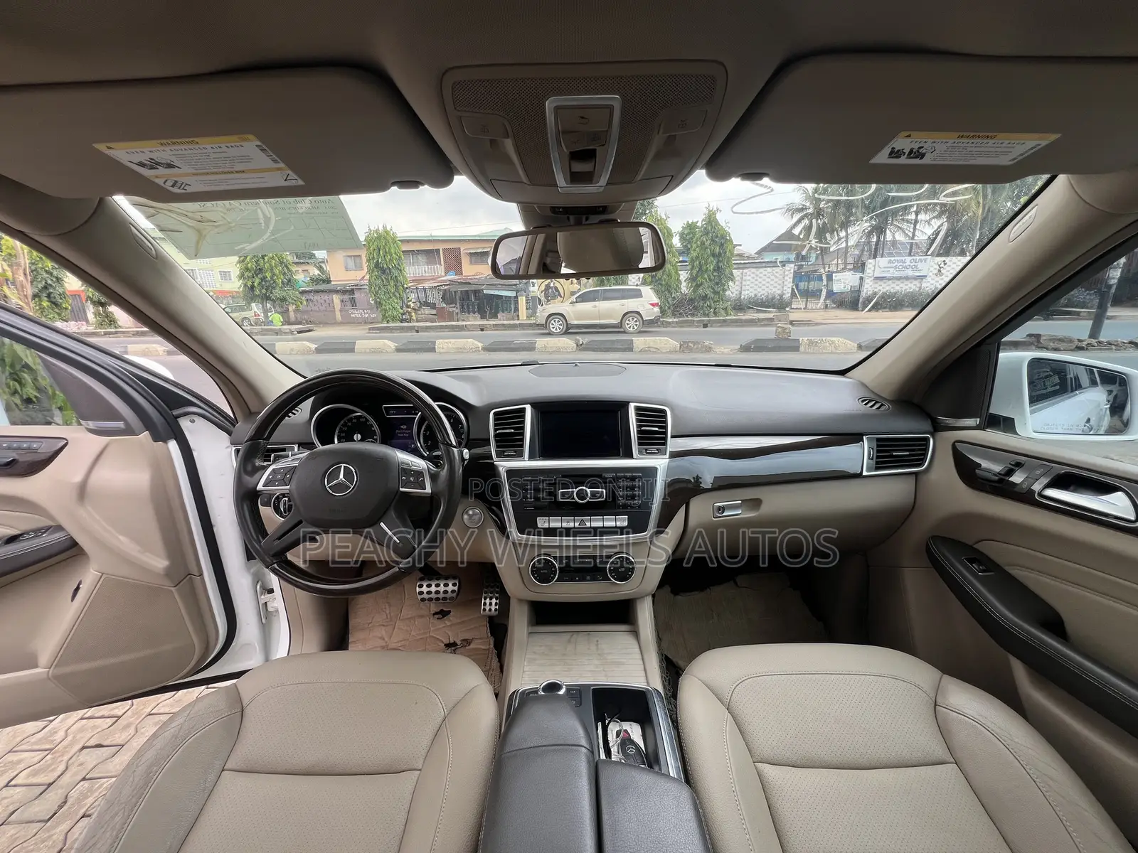 Mercedes-Benz M Class 2015 White
