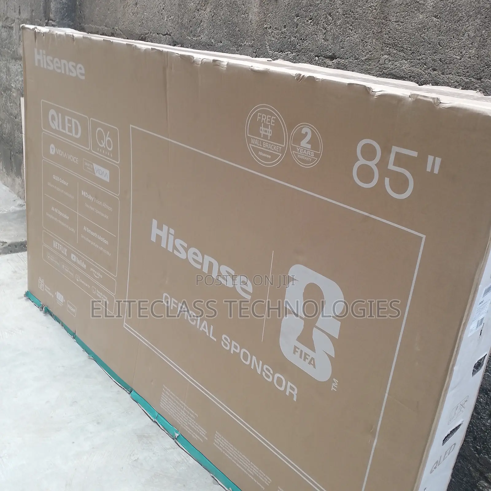 85" Hisense QLED Smart Screen TV
