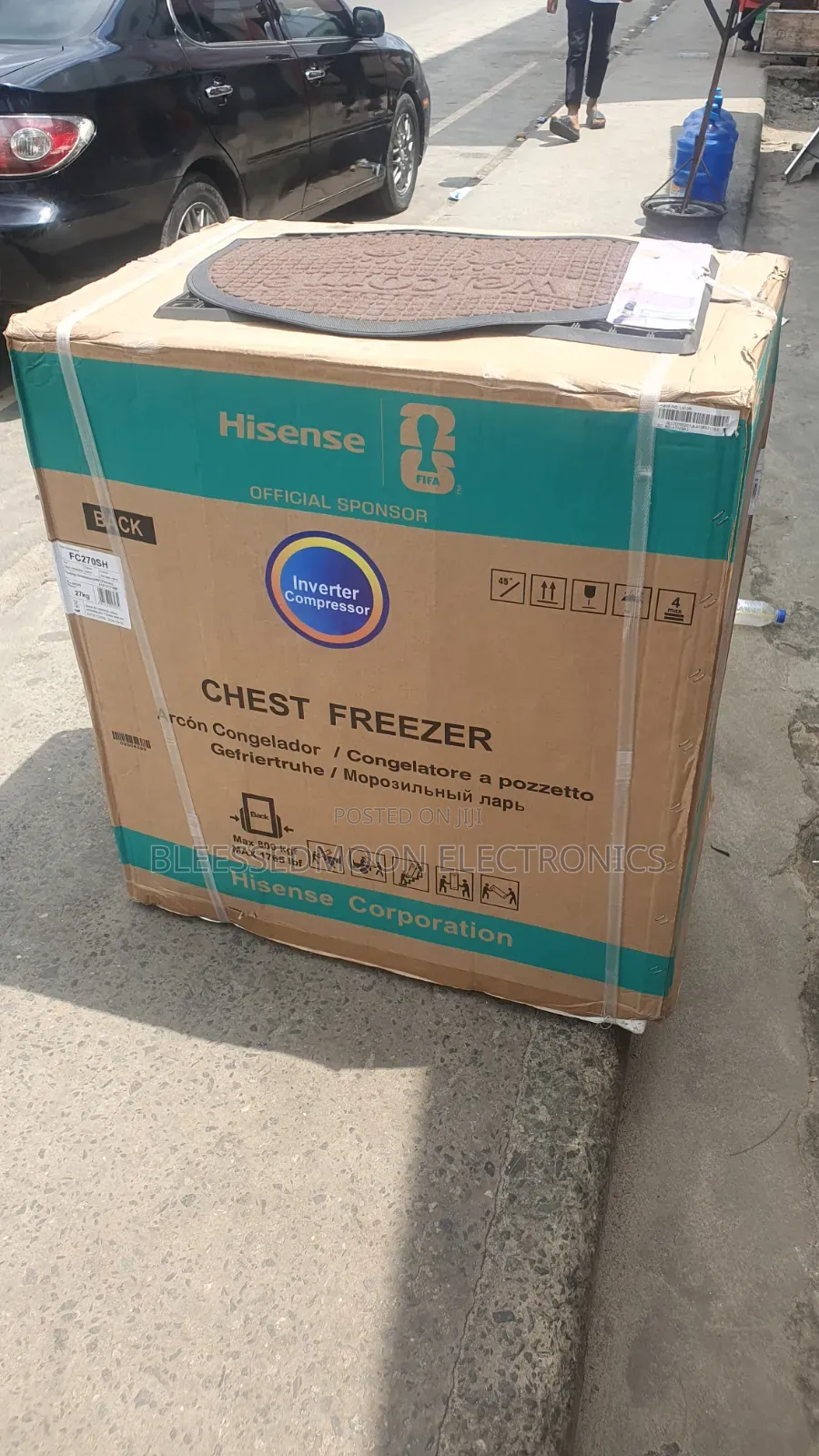 Hisense Inverter Chest Freezer 270liters With 10 Years Company Warrant