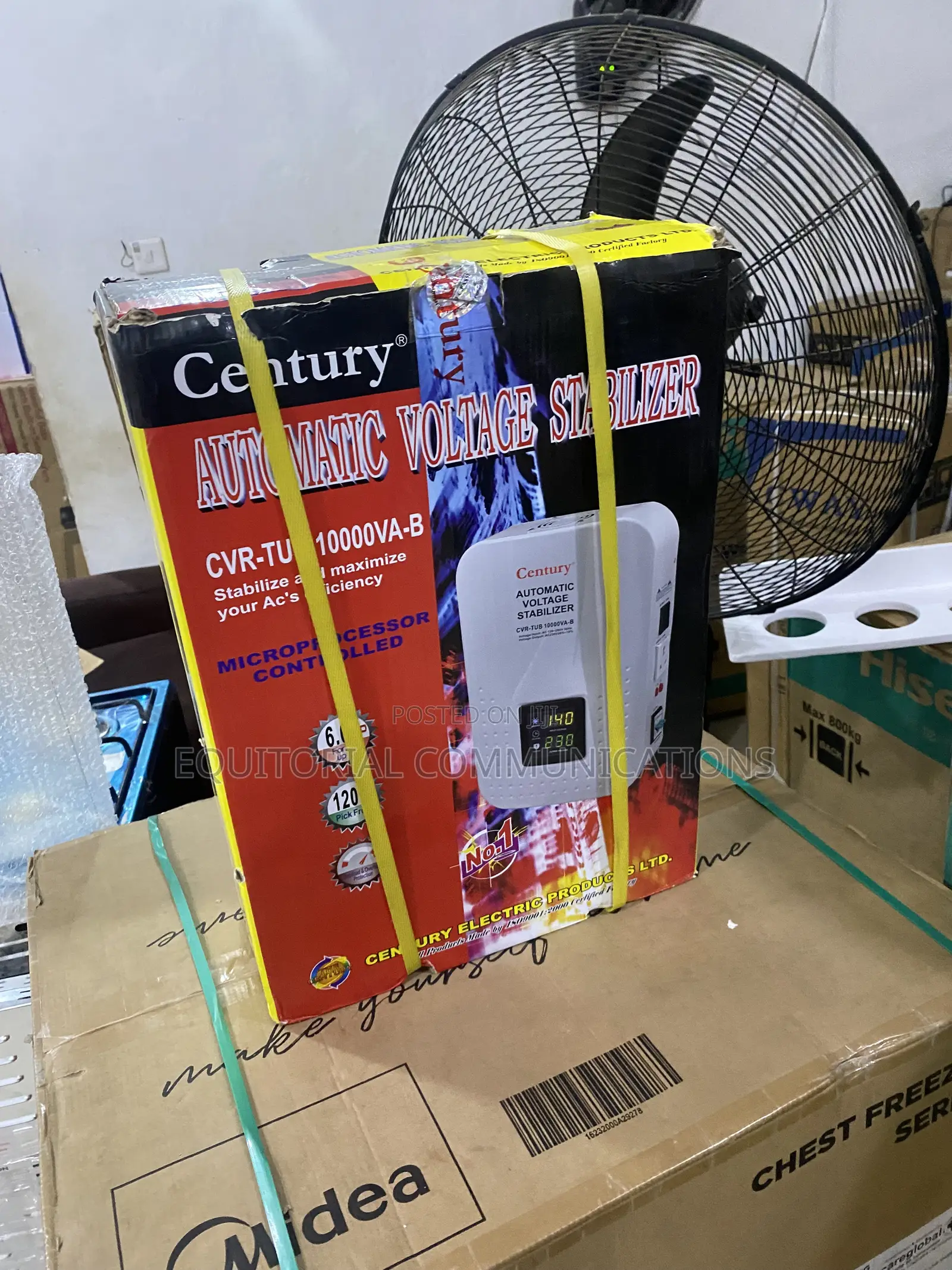 Century CVR-TUB 10KVA Automatic Voltage Stabilizer