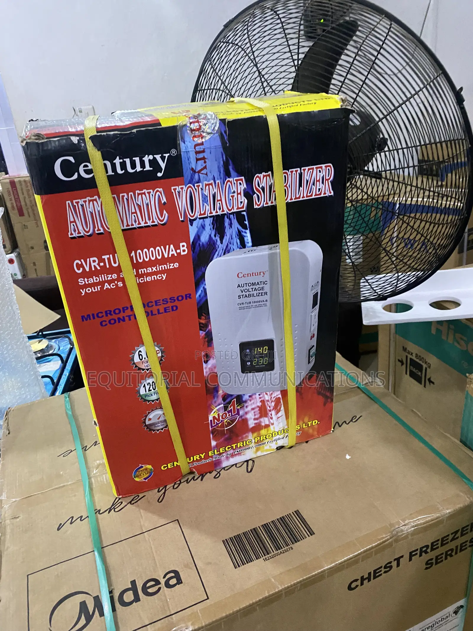Century 10000VA Voltage Stabilizer for Home Appliances