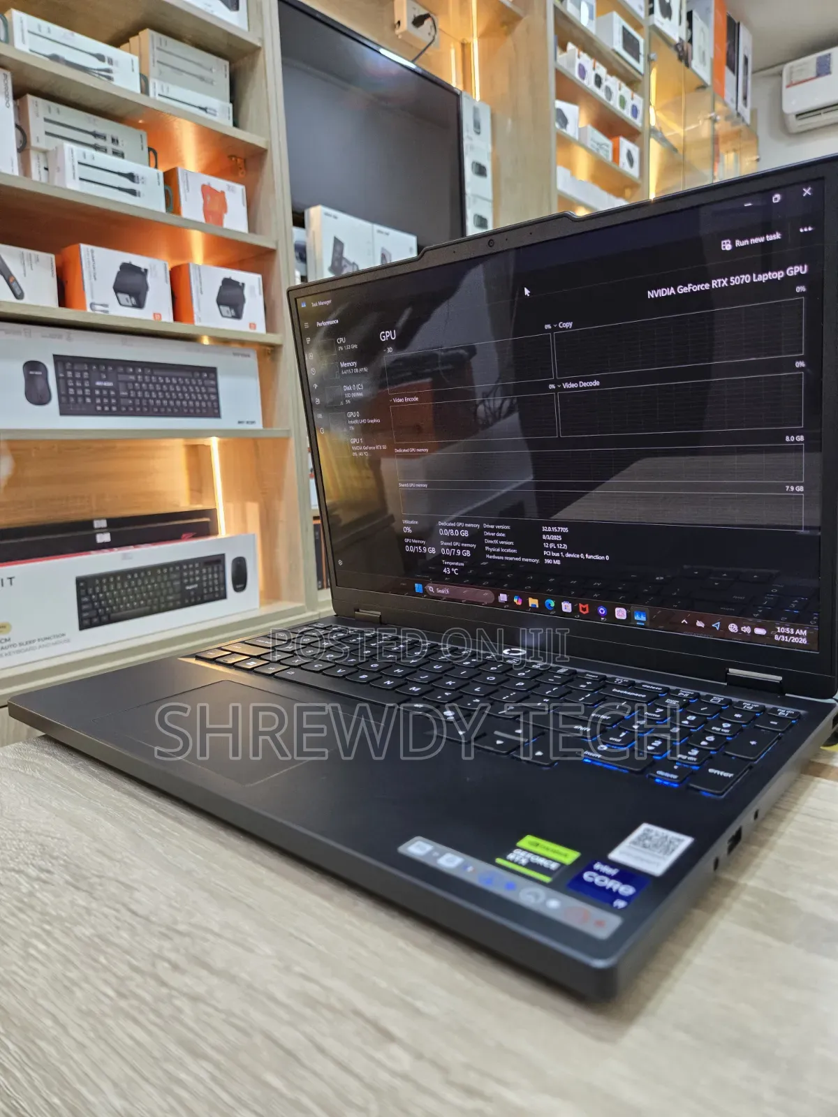 Laptop Lenovo Legion 5 16GB Intel Core i9 SSD 1T