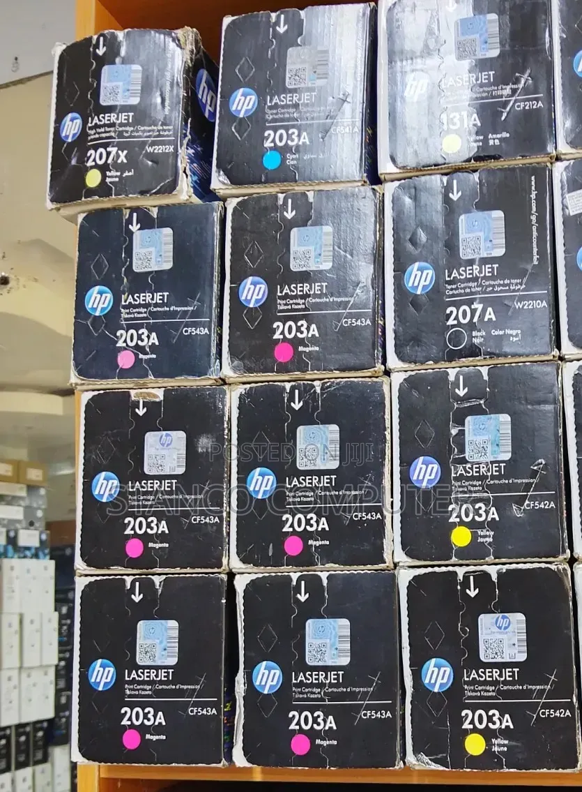HP ORIGINAL LASER _TONER 203a (Colours)