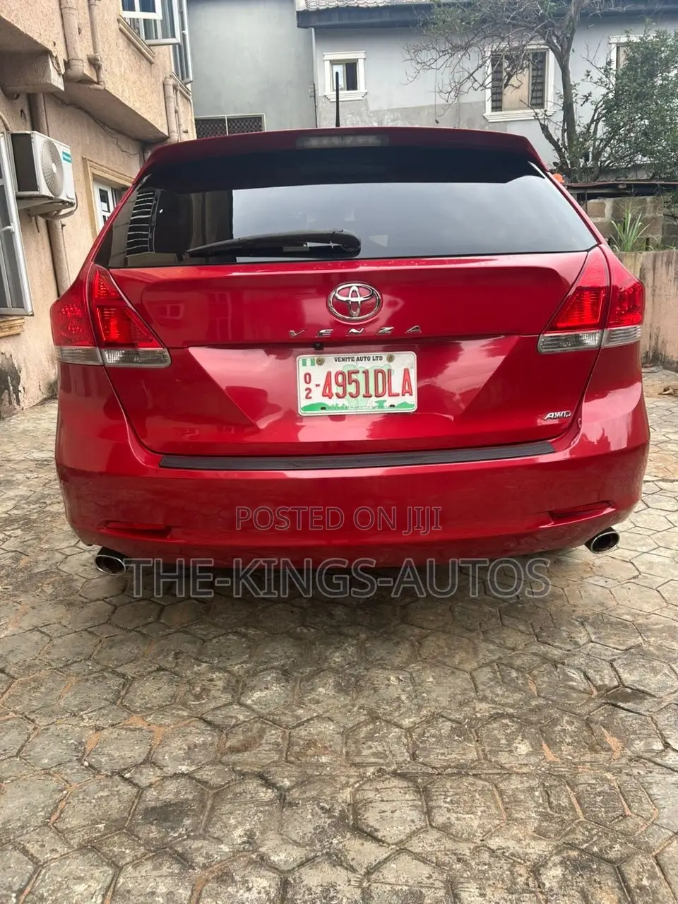Toyota Venza V6 AWD 2010 Red