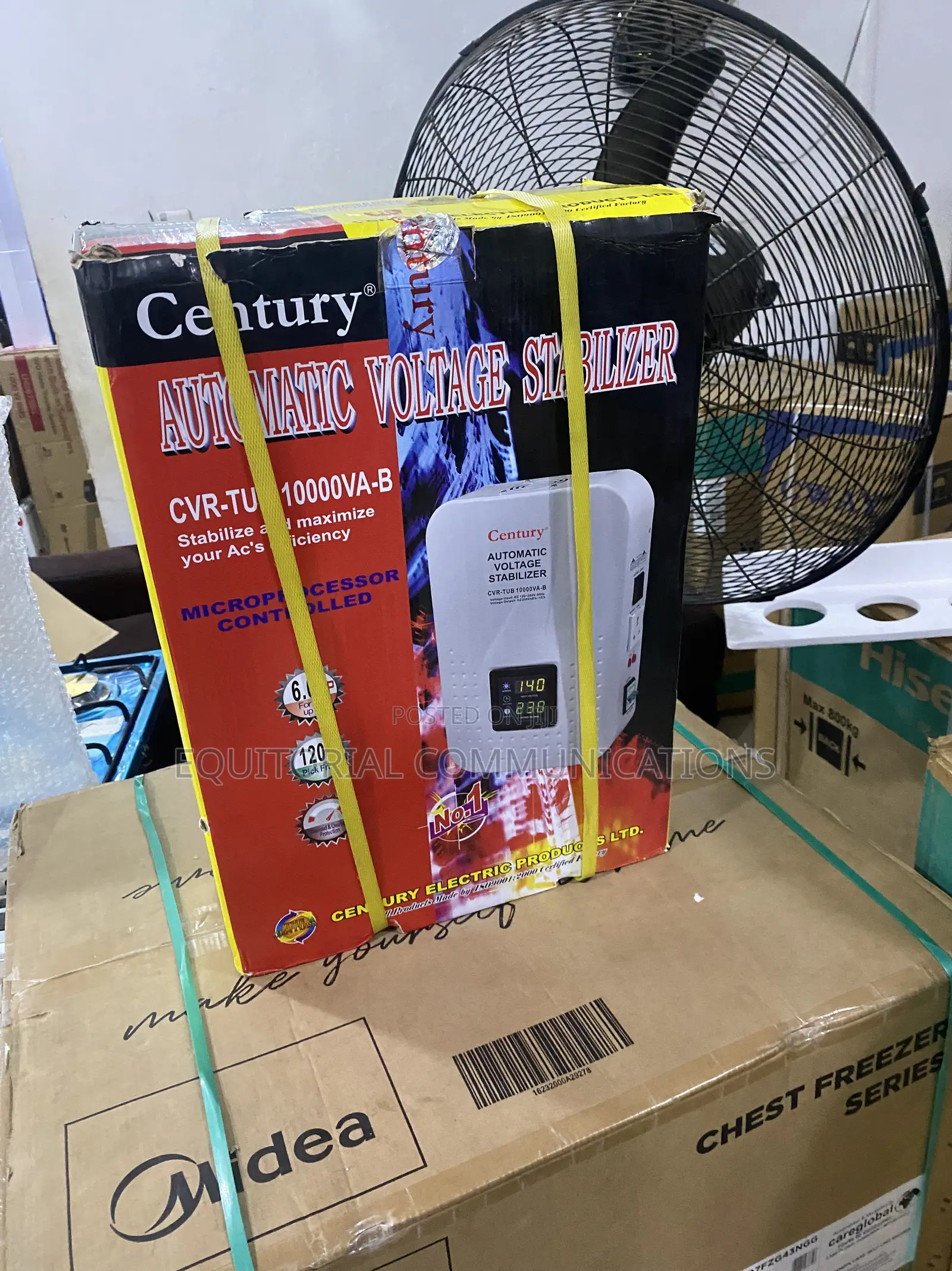 Century 10KVA Automatic Voltage Regulator CVR-TUB
