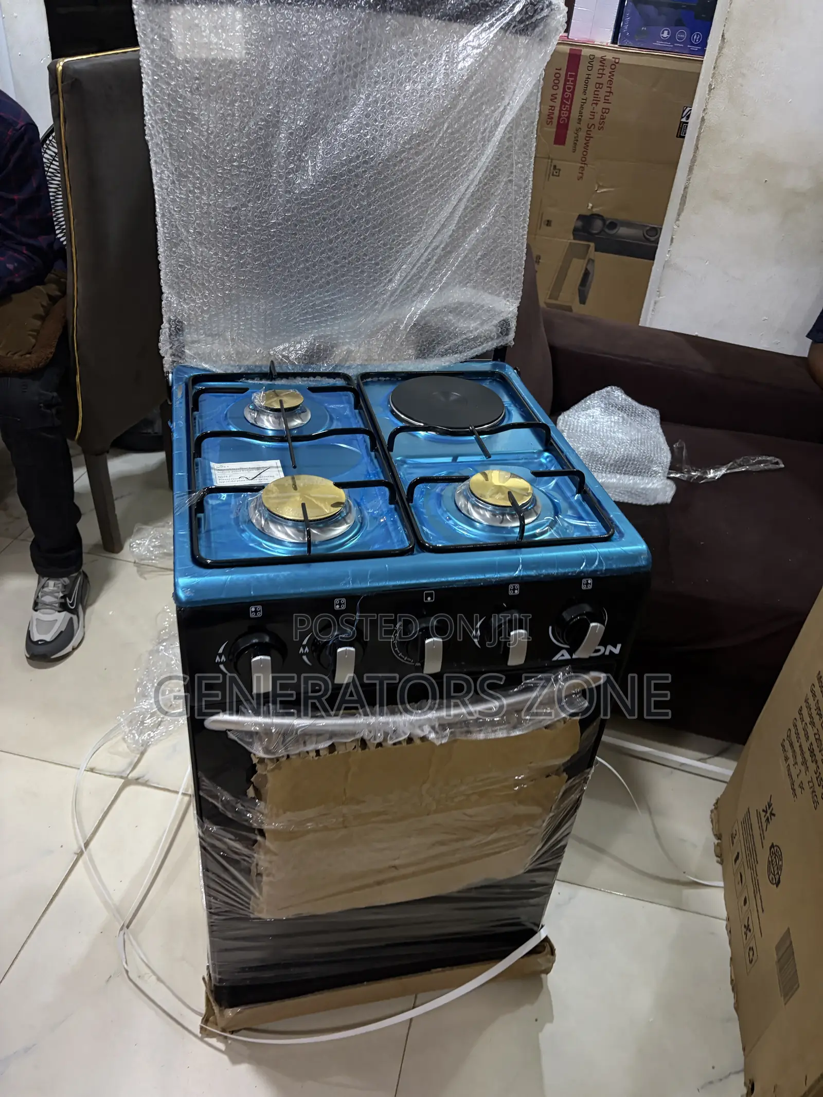 AEON 3+1 Burner 50×50cm Standing Gas Cooker