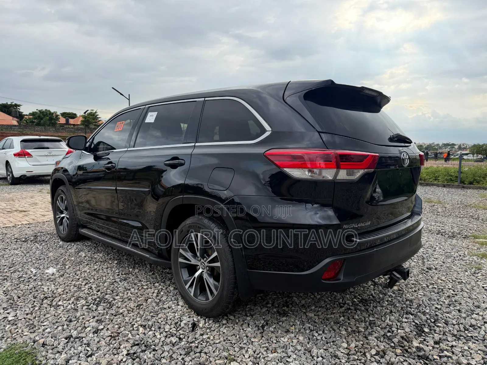 Toyota Highlander LE 4x4 V6 (3.5L 6cyl 8A) 2018 Black