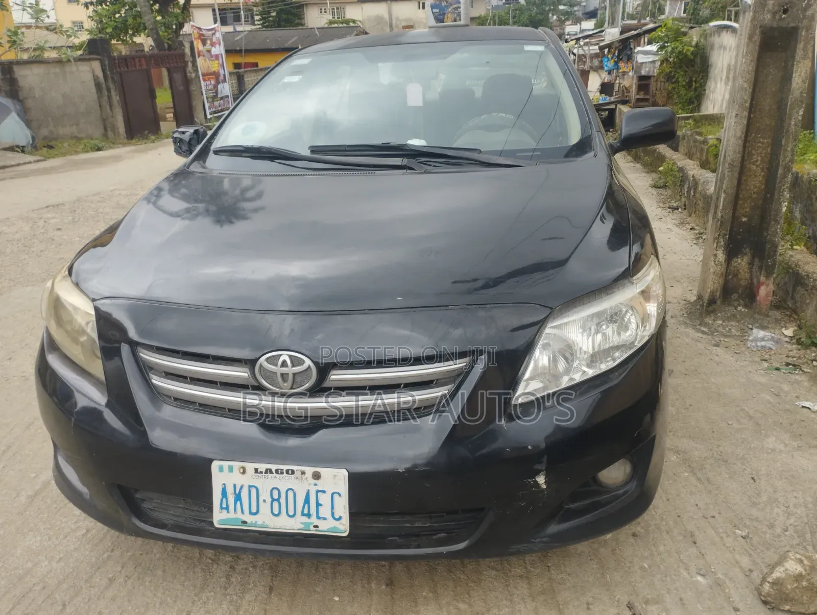 Toyota Corolla 2008 Black