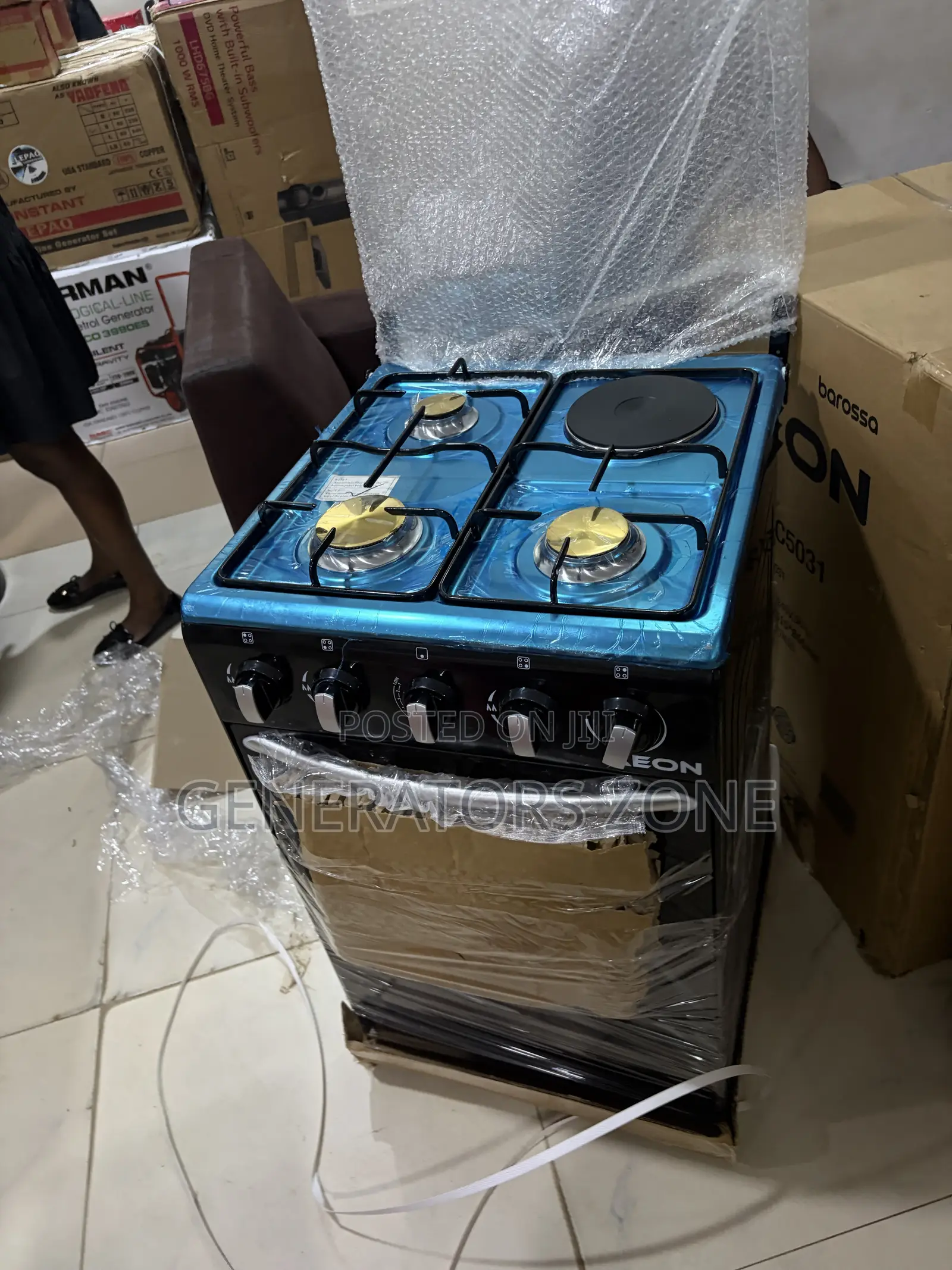 AEON AGC5031 50×50cm 3 Burner + 1 Gas Cooker