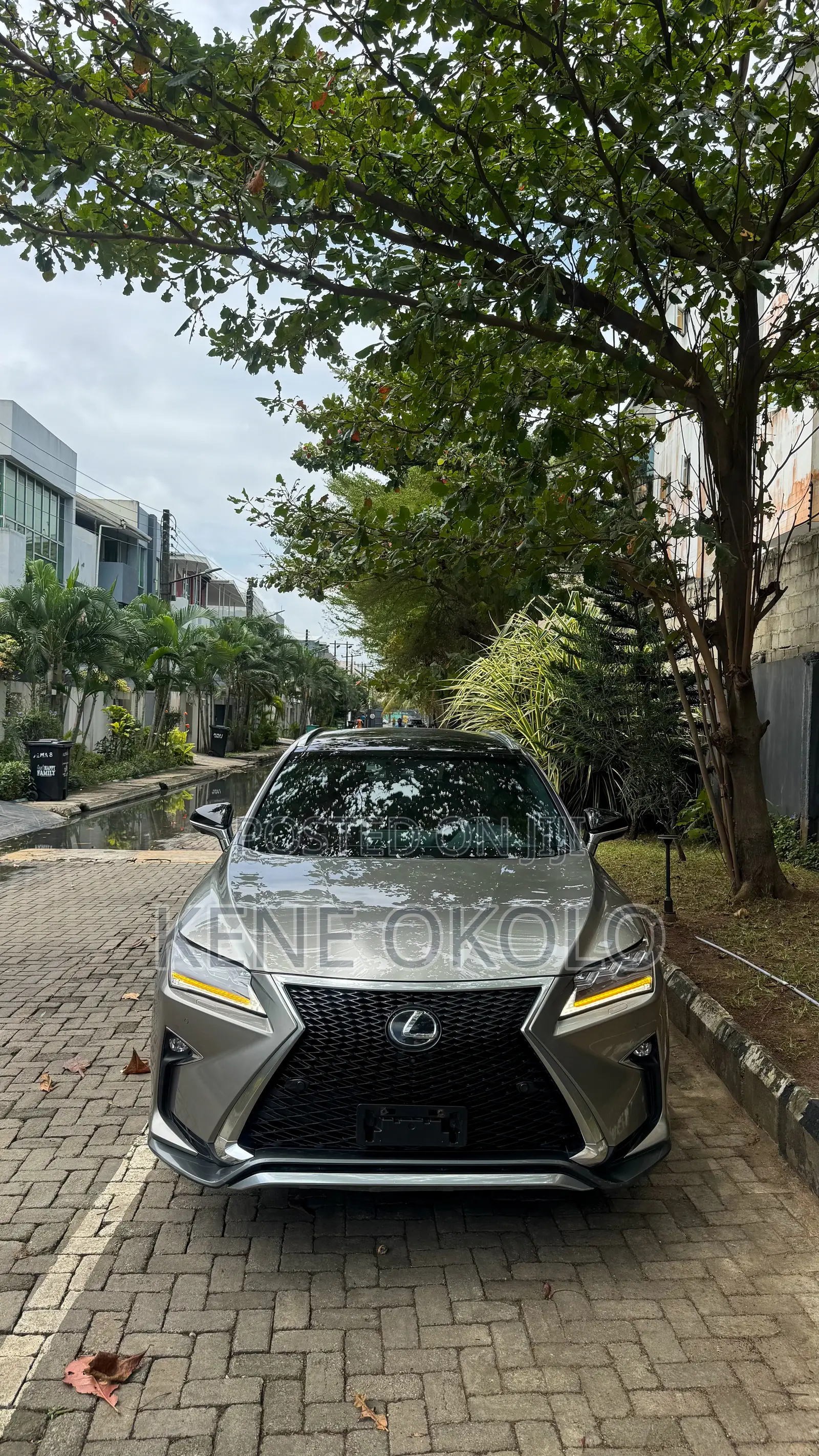 Lexus RX 350 F Sport AWD 2018 Gold
