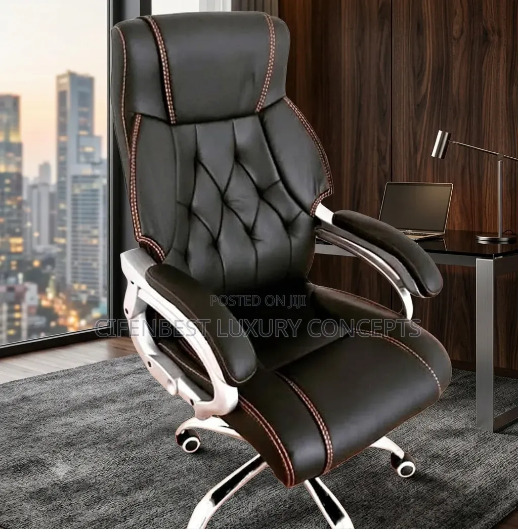 MD/CEO Executive Swivel Armed Rest  Office Chair