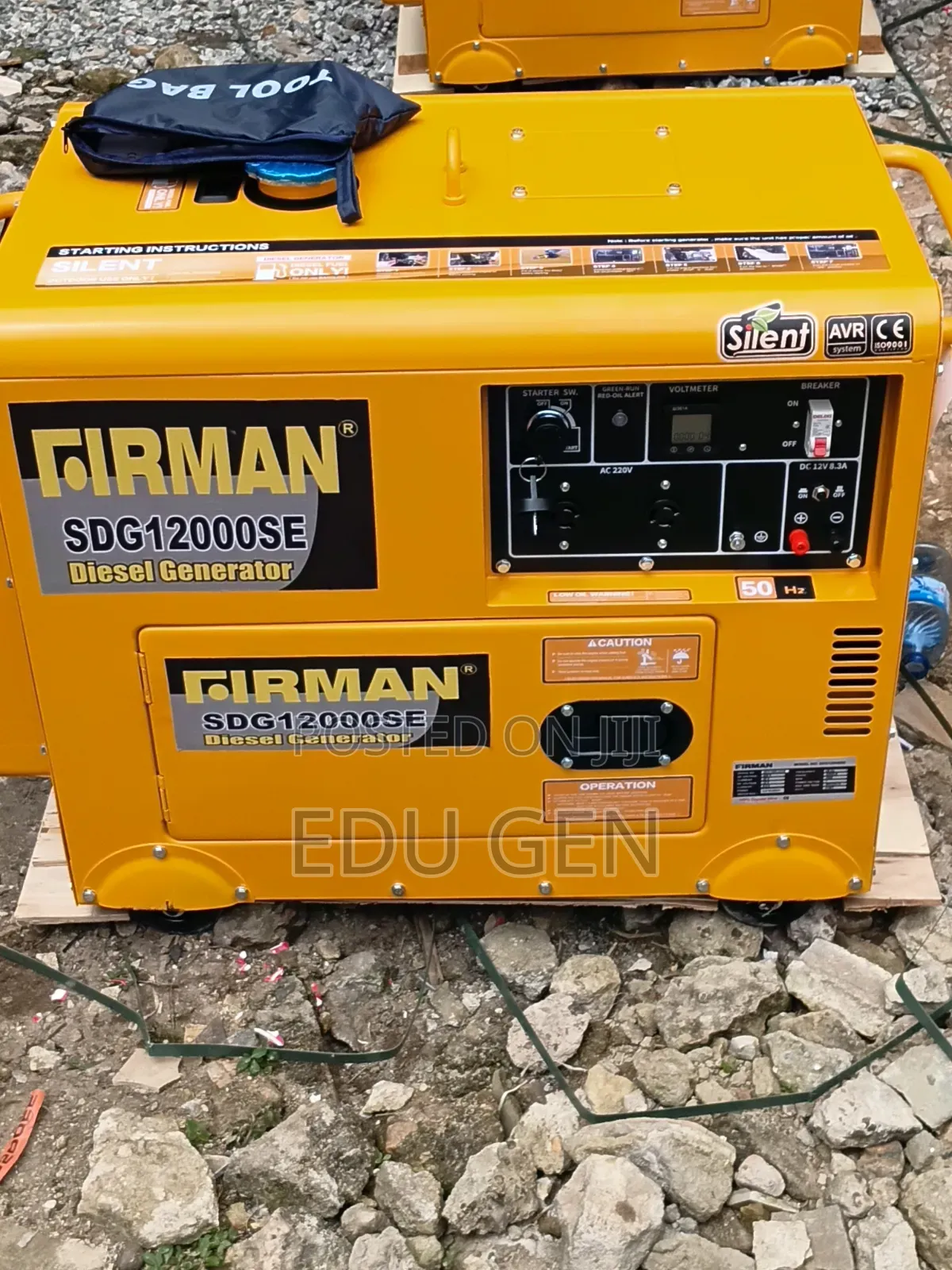 FIRMAN 10KVA 100% Copper Soundproof Diesel Generator(Original Quality)