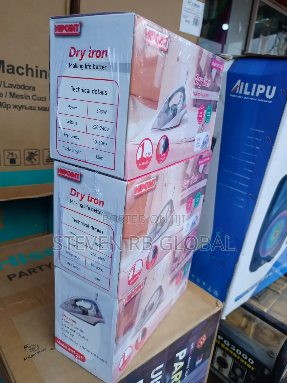 Hipoint 300w Dry Iron | Hpi-225