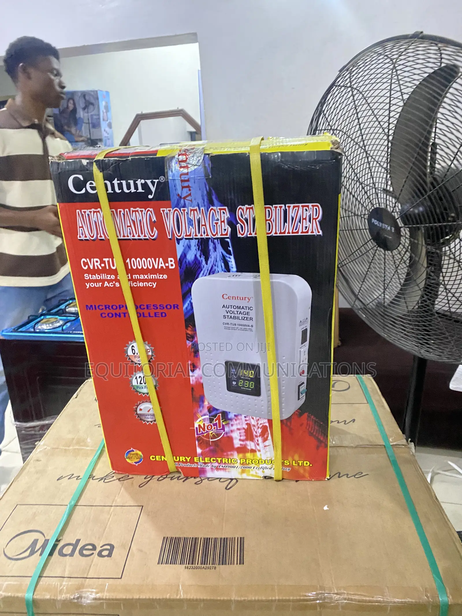 Century 10,000VA Automatic Voltage Stabilizer for Appliances
