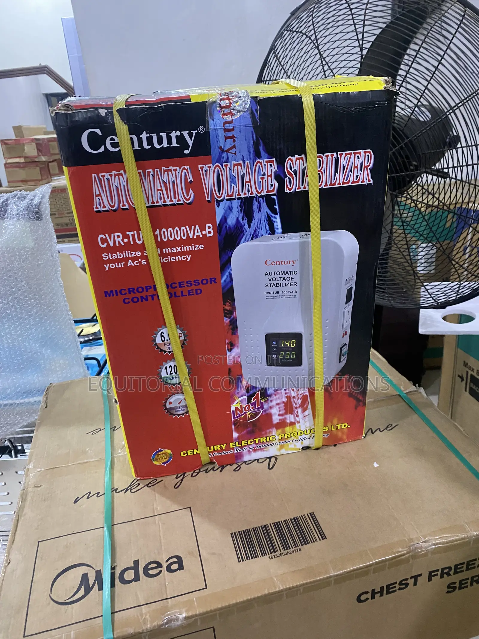 Century 10,000VA Automatic Voltage Stabilizer for Appliances