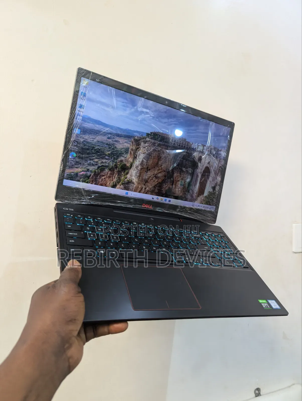 Laptop Dell G3 15 3590 16GB Intel Core i7 SSD 512GB