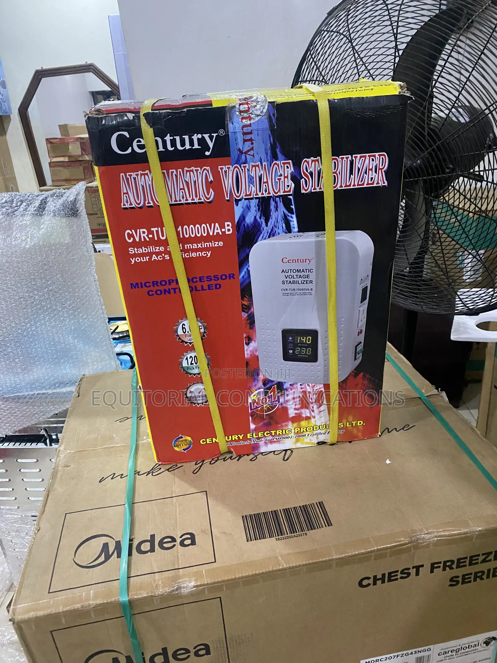 Century CVR-TUB 10000VA Power Protection Stabilizer
