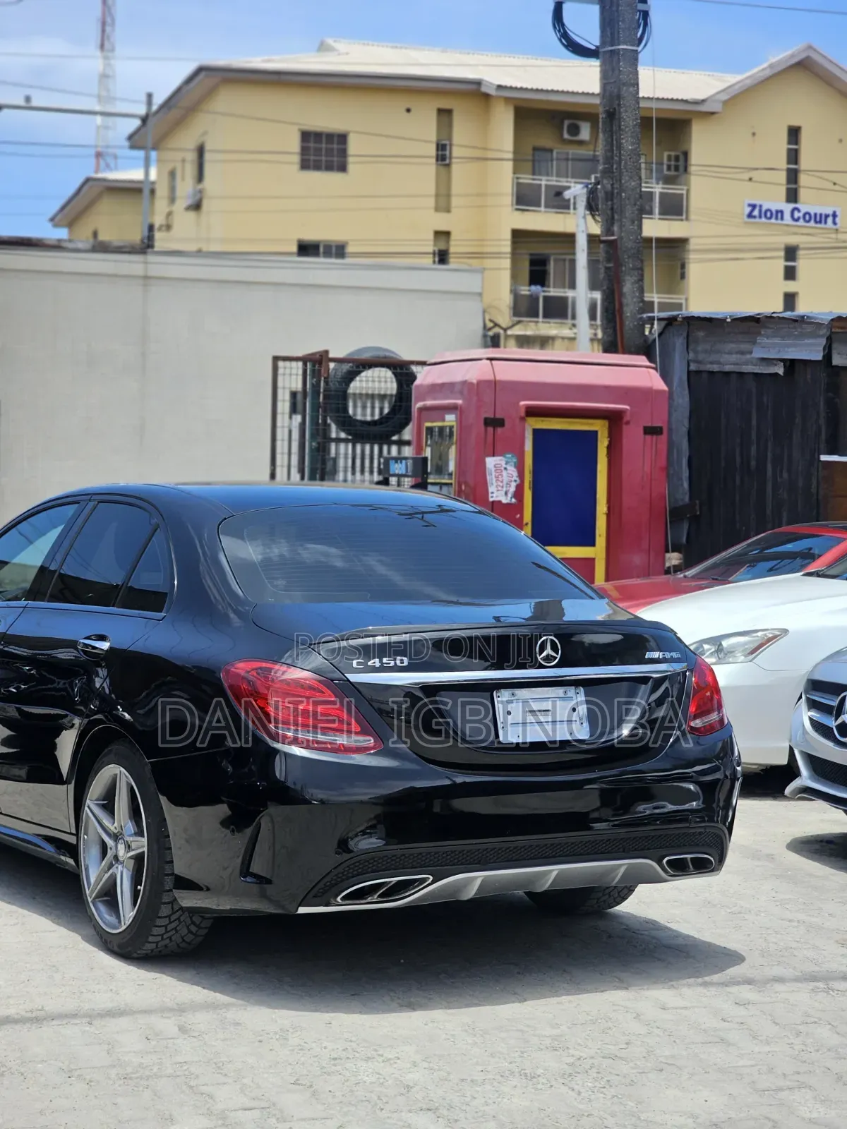 Mercedes-Benz C450 2016 Black